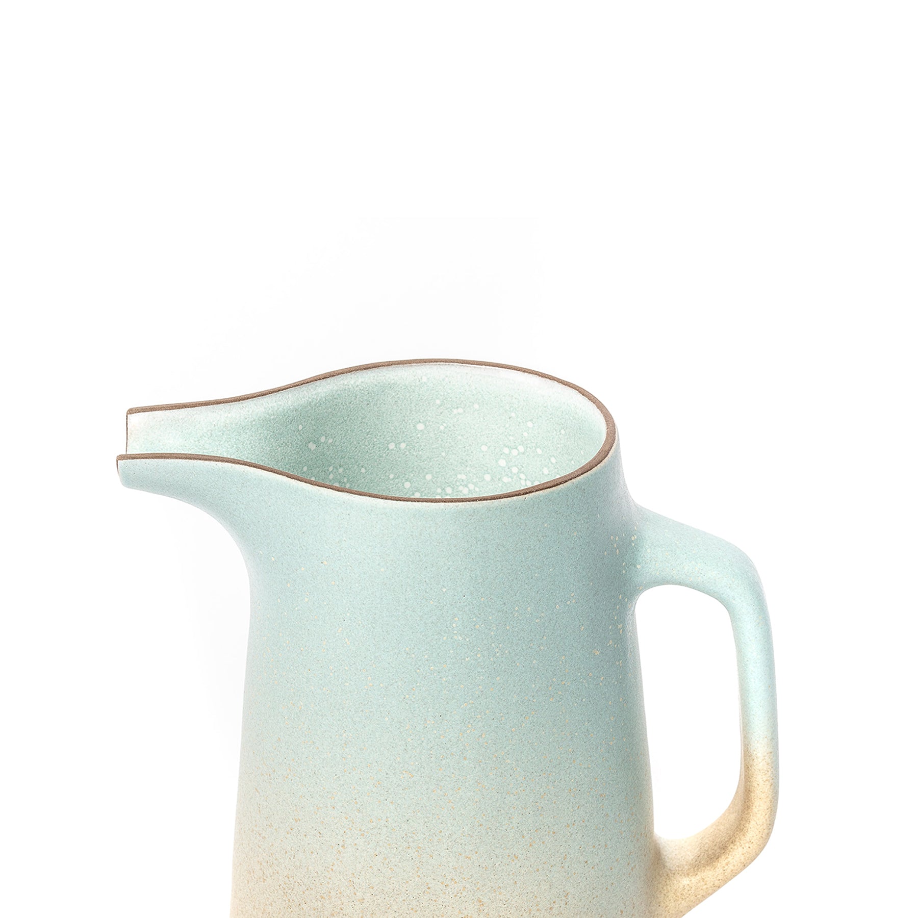 Aqua and Barley Large Pitcher - Perfect for Iced Tea, Lemonade & Summer Drinks | Elegant Glass Pitcher for Parties, BBQs & Home Entertaining