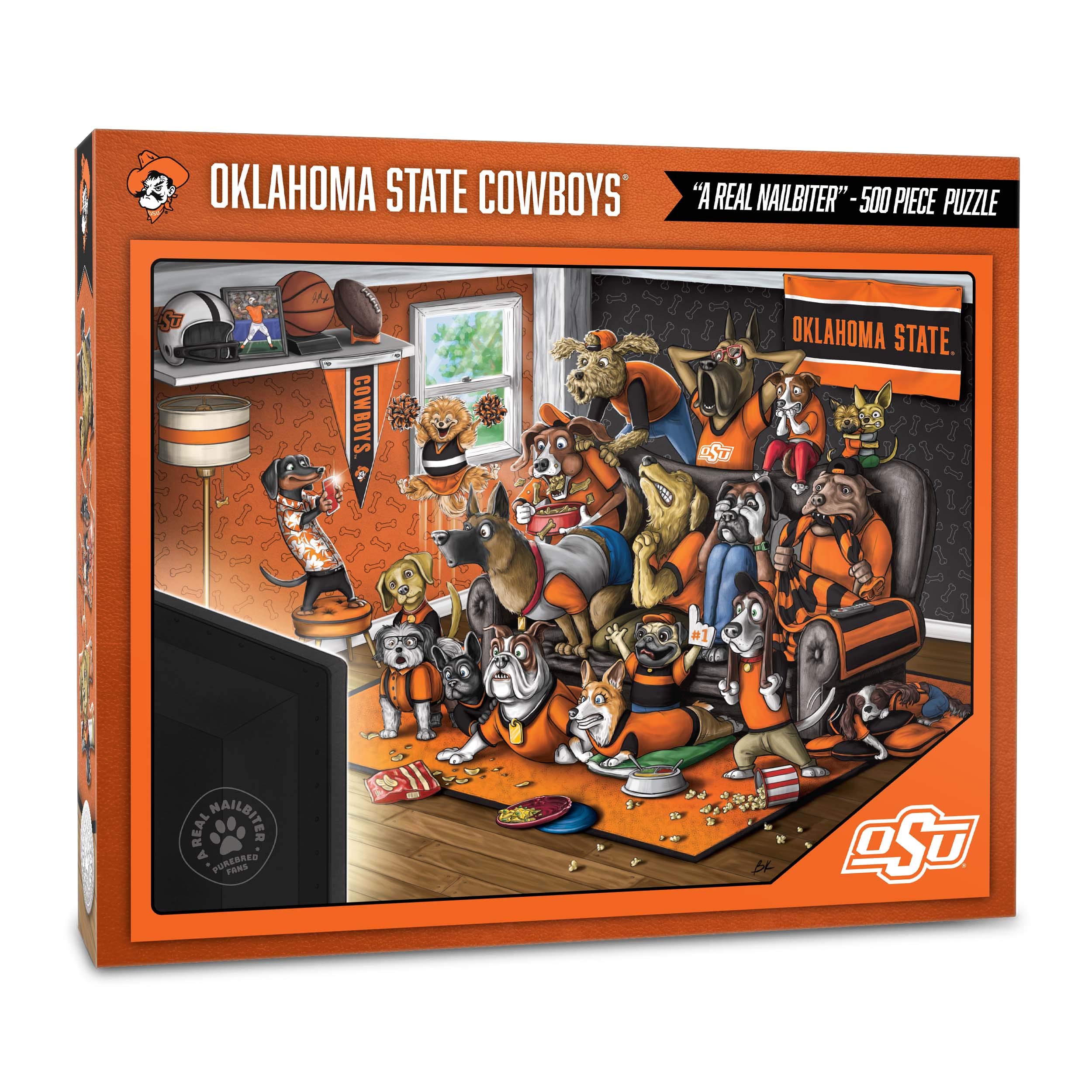 YouTheFan NCAA College Sports Fan Puzzle - 500 Piece Jigsaw Puzzle for Adults & Teens - Perfect for Game Day, Parties & Family Bonding