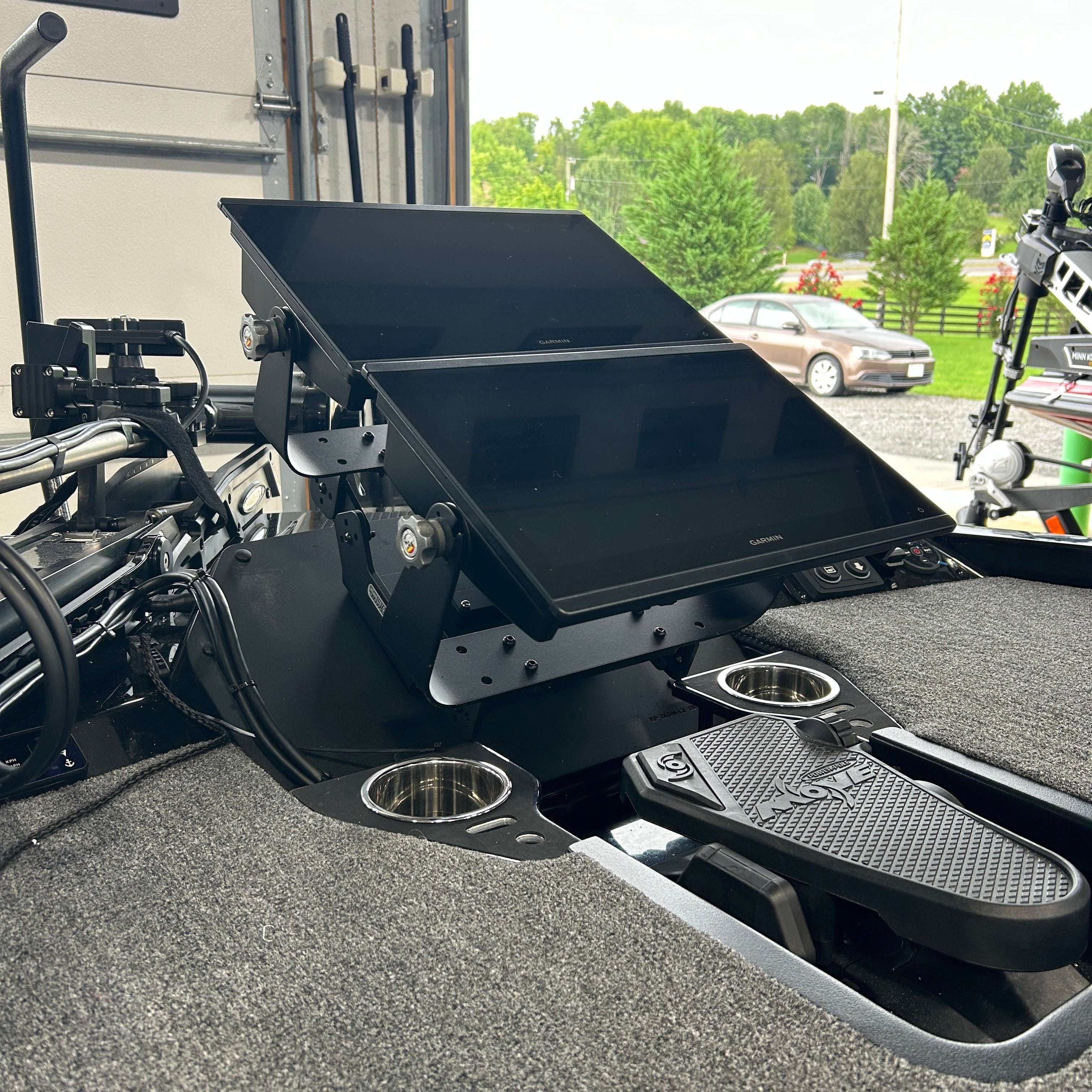 H.O.E. Dual Bow Mount System for IKON LX 2024+ | Premium Boat Accessory | Perfect for Fishing & Water Sports