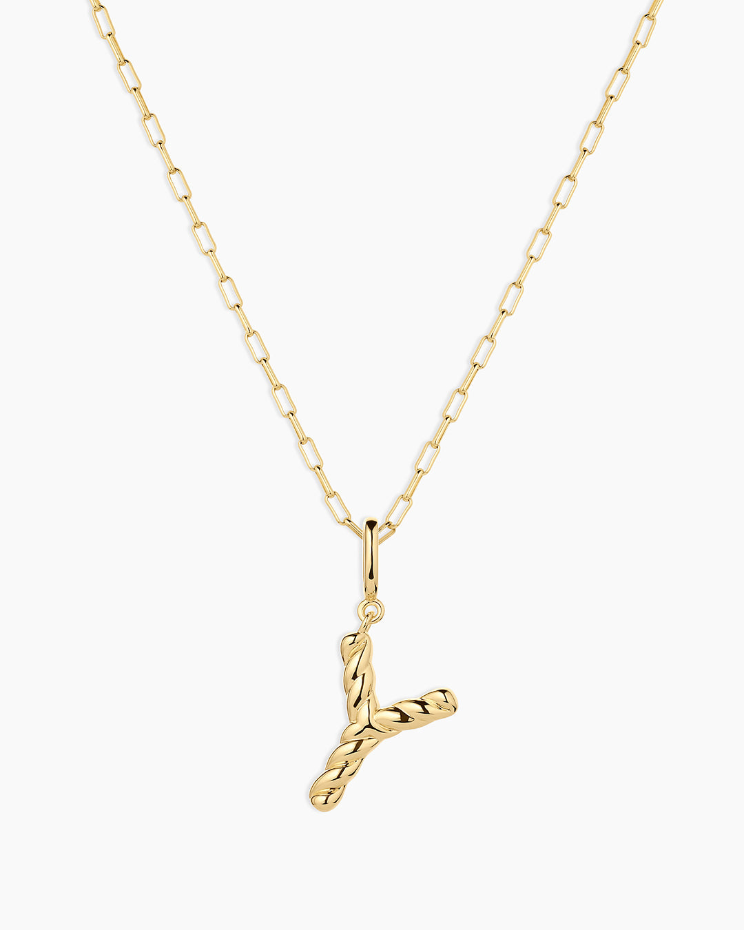 Alphabet Charm Necklace for Women - Personalized Initial Letter Pendant Jewelry for Gifts, Crew Statement Necklace for Everyday Wear & Layering