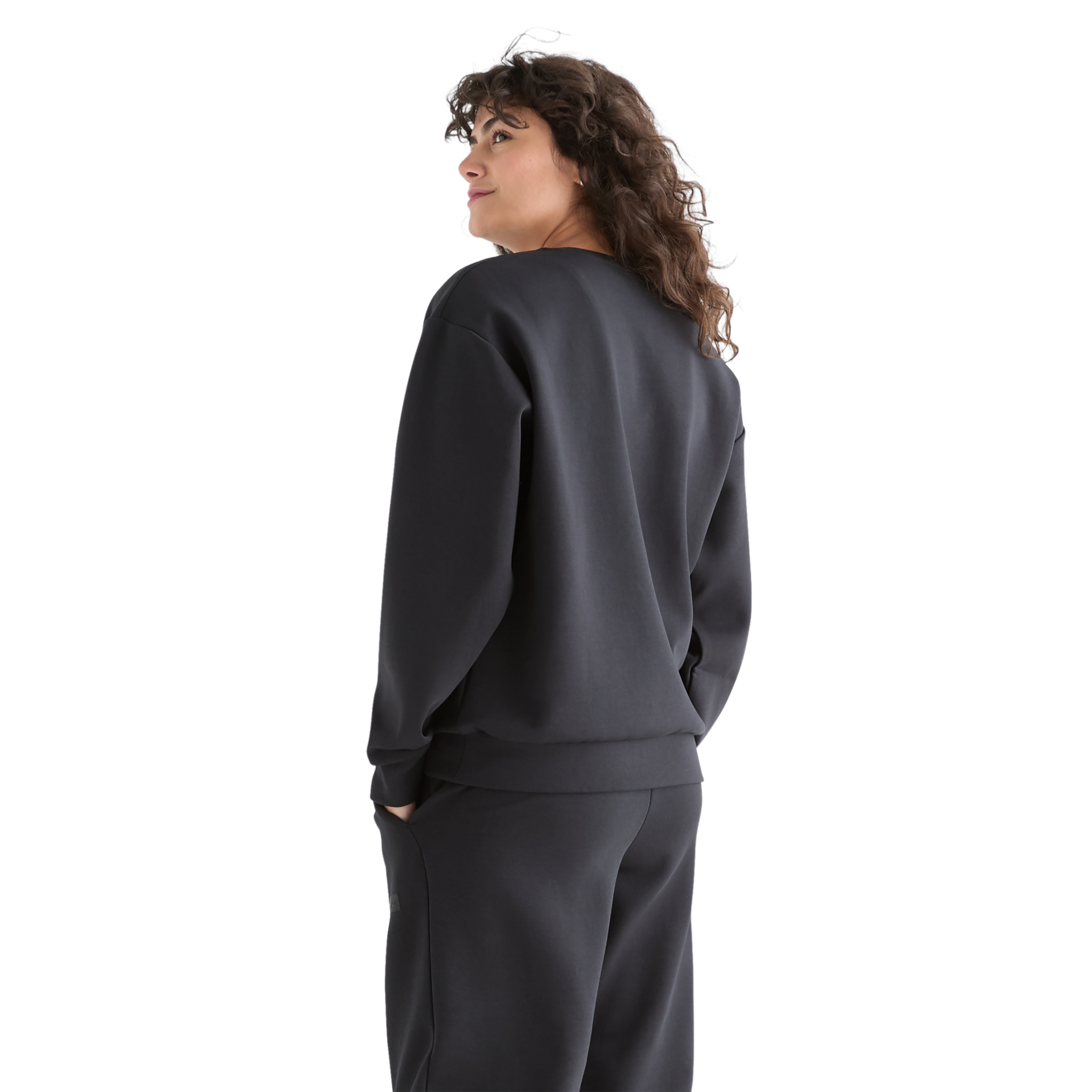 Women's All-Day Elements Crew Neck Sweatshirt - Soft & Comfortable Casual Pullover for Everyday Wear - Perfect for Lounging, Running Errands & Outdoor Activities