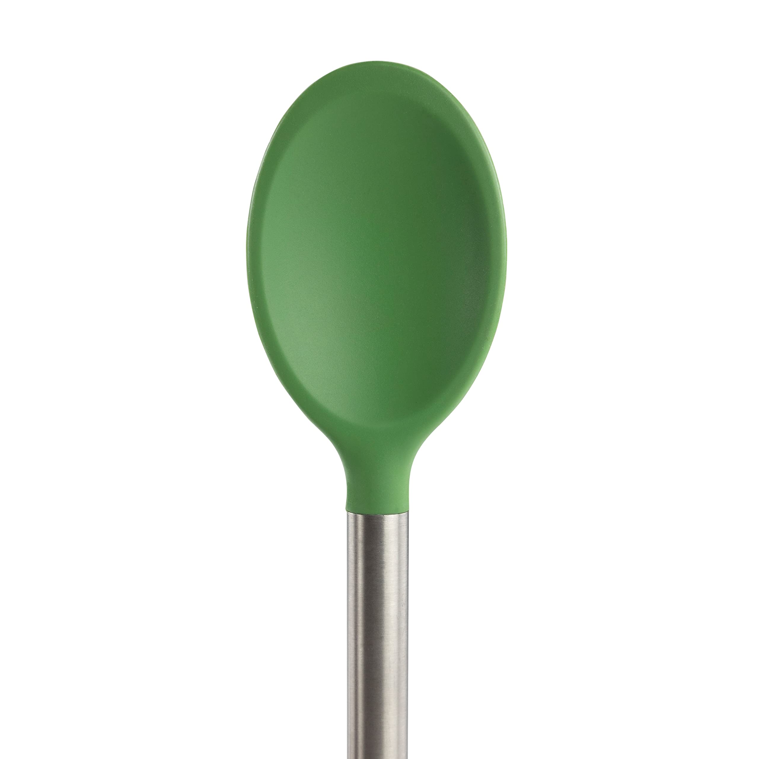 Tovolo 6-Piece Silicone Kitchen Utensil Set for Cooking, Baking & Meal Prep - Heat Resistant, Non-Scratch, Dishwasher Safe - Perfect for Spaghetti, Pesto & Salad Making