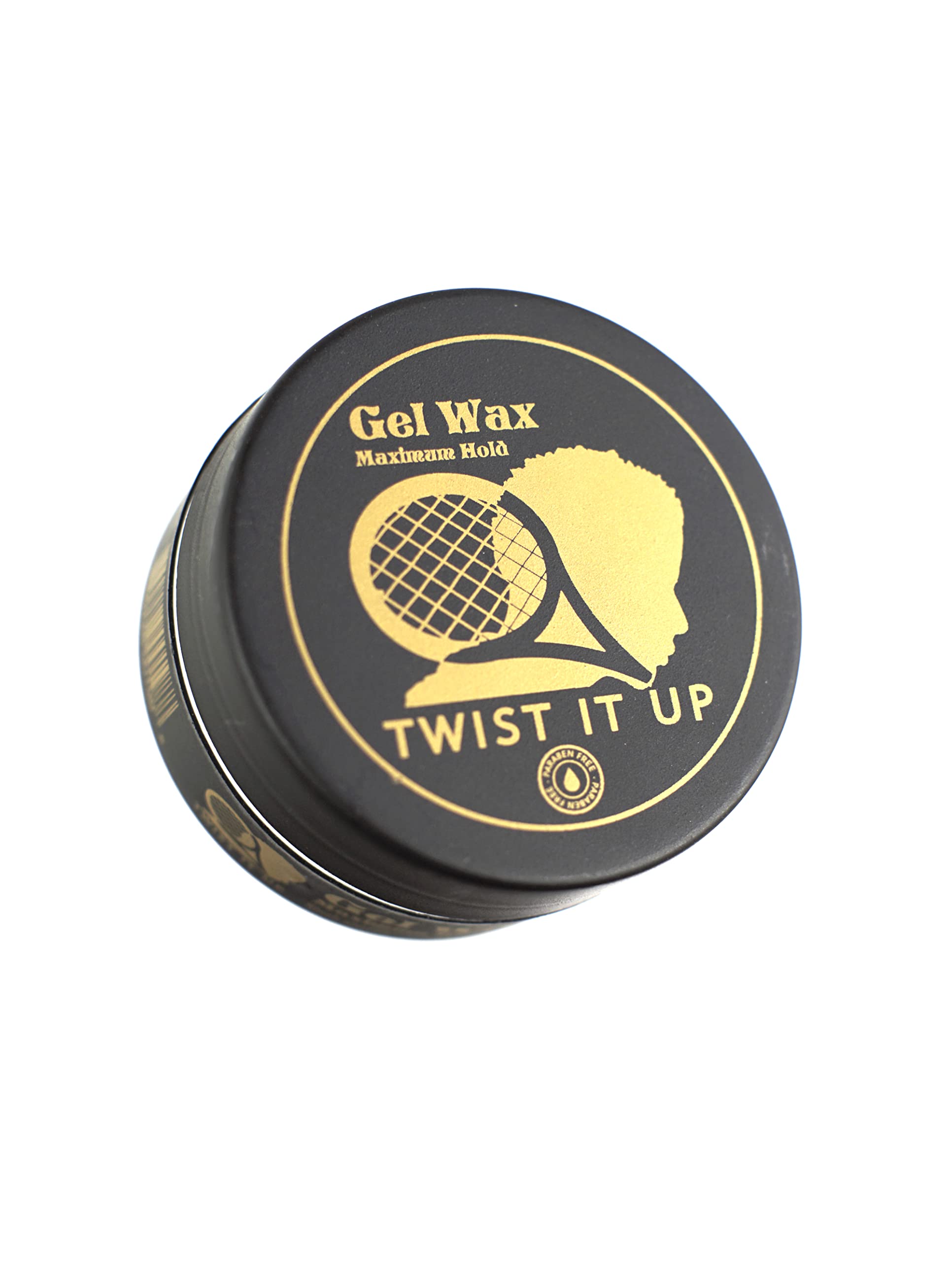 Twist It Up Hair Styling Gel Wax for Dreadlocks, Braids, Edges & Natural Curls - Strong Hold Pomade for Twist Outs & Waves - Perfect for Daily Styling & Protective Hairstyles
