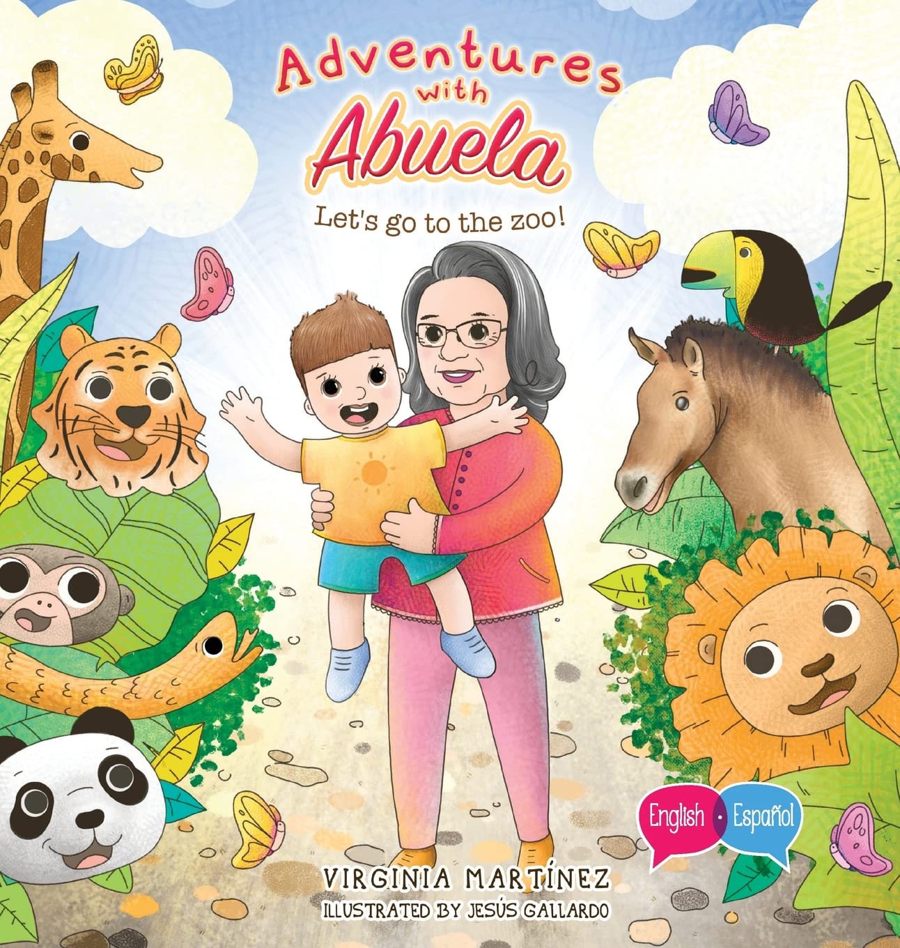 Adventures with Abuela: Let's Go to the Zoo! - Bilingual English/Spanish Children's Book for Family Reading & Zoo Field Trips