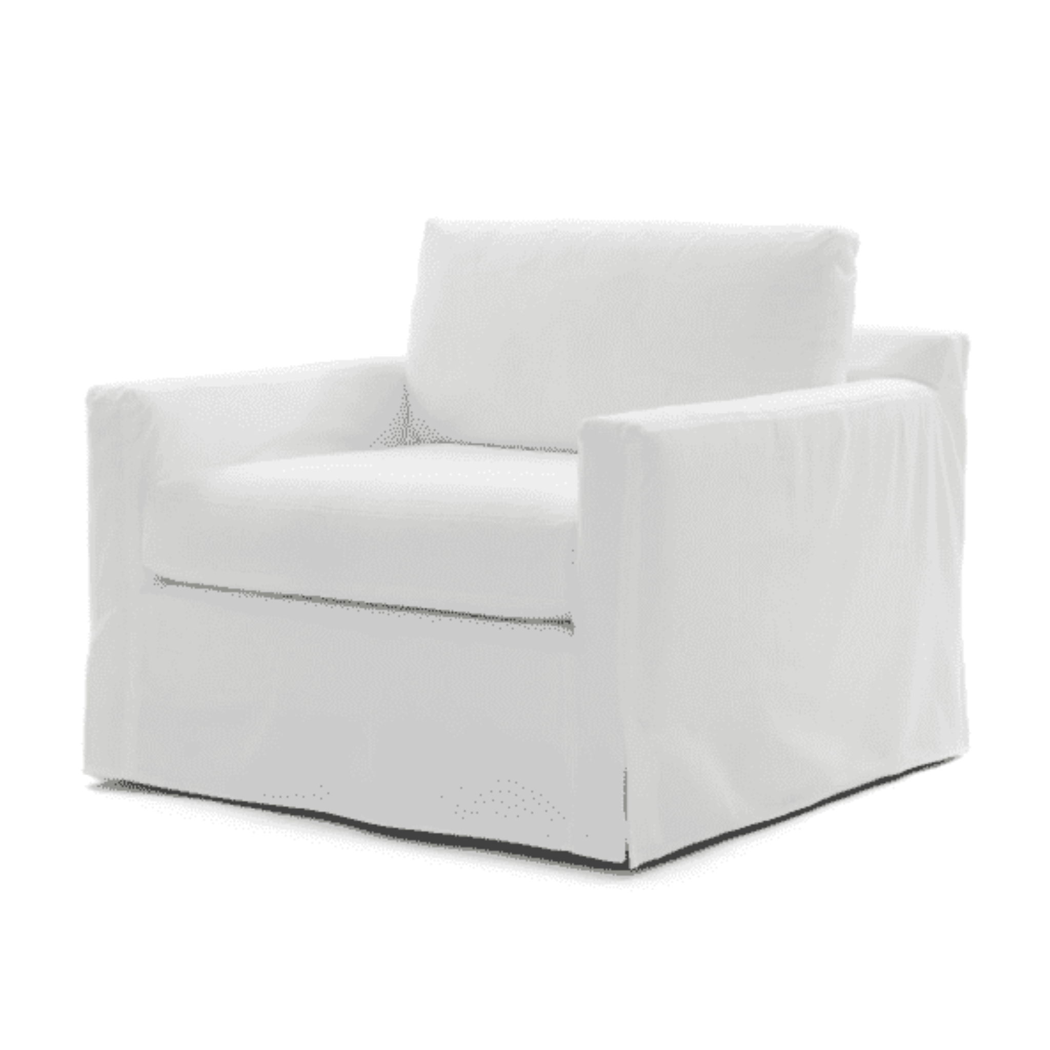 South Beach 40 Slipcovered Chair - Premium Floor Sample Sale - Modern Living Room & Coastal Home Decor