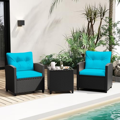 Black-turquoise