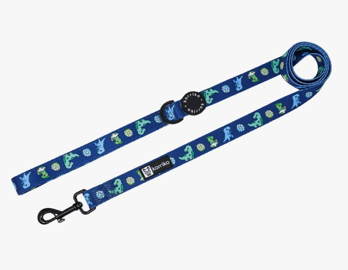 **Korriko Durable Reflective Dog Leash - Strong Nylon Pet Lead for Walking, Training & Outdoor Adventures**