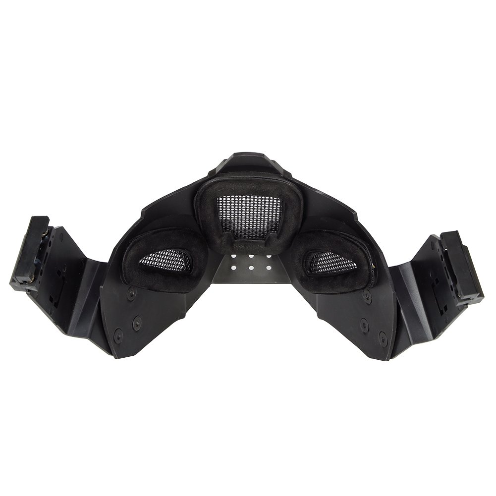 Paintball Mask Half Face Steel Mesh - Tactical Protective Lower Face Mask for Airsoft, Wargame & Outdoor Sports | Perfect for Airsoft Battles, Paintball Games & Tactical Training