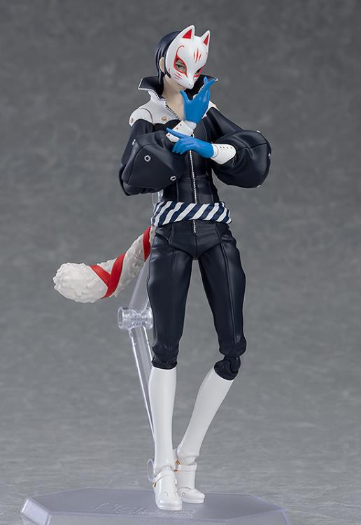 Figma #404 Fox Persona 5 Action Figure - Collectible Anime Model for Display & Gaming Enthusiasts | Perfect for Cosplay, Shelf Decoration & Gift Giving