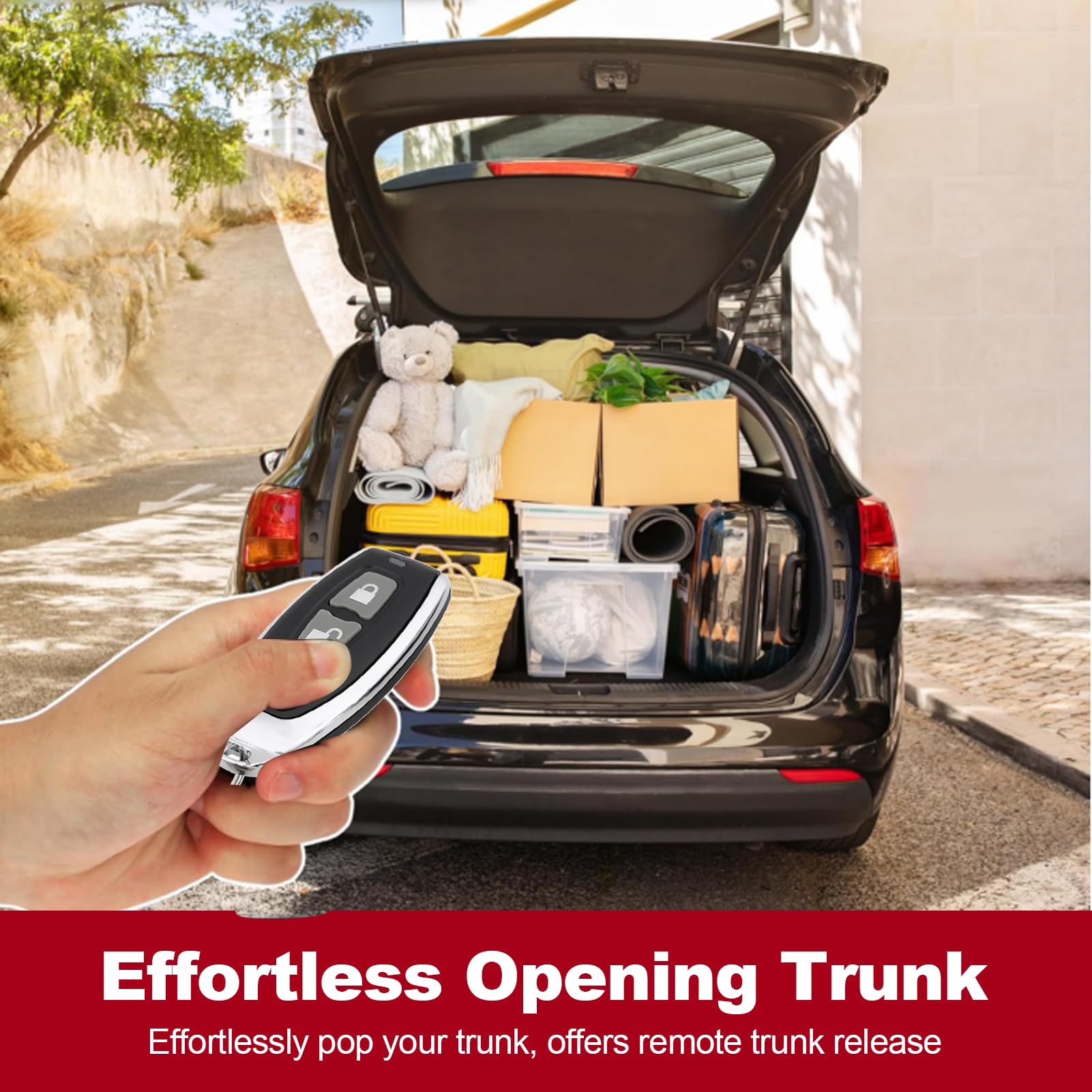 Universal Car Keyless Entry Kit - 5-Wire Central Locking System, Remote Security Door Lock for Most Vehicles | Easy Installation & Enhanced Car Security