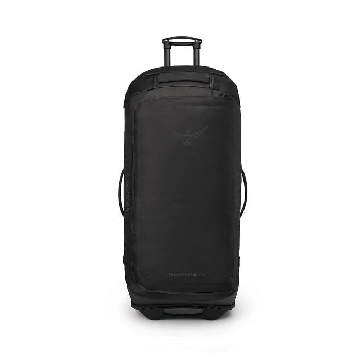 Osprey Transporter Wheeled Duffel 120 - Large Rolling Travel Duffel Bag for Airplane, Camping & Adventure Gear Storage - Perfect for International Travel & Outdoor Expeditions