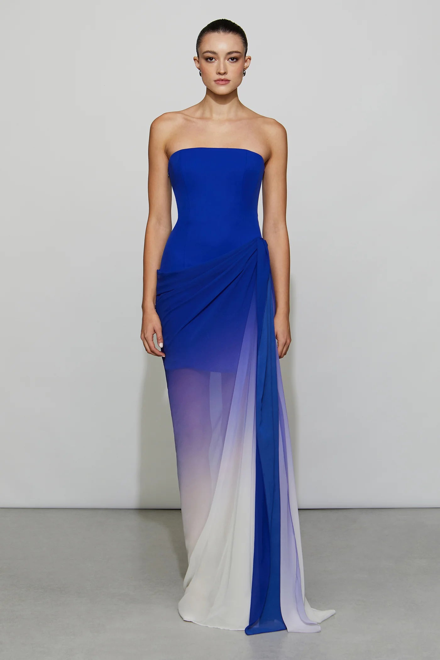 Elegant Et Ochs Aurora Gown - Long Sleeve Formal Evening Dress for Women | Perfect for Weddings, Galas & Special Occasions