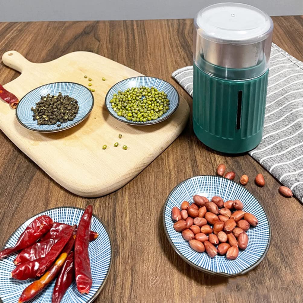 Premium Electric Coffee Grinder - Stainless Steel Blade, Portable & Quiet for Espresso, French Press, Drip - Perfect for Home, Office, Travel - 304 Stainless Steel Construction - Fast & Even Grinding for Fresh Coffee Every Morning
