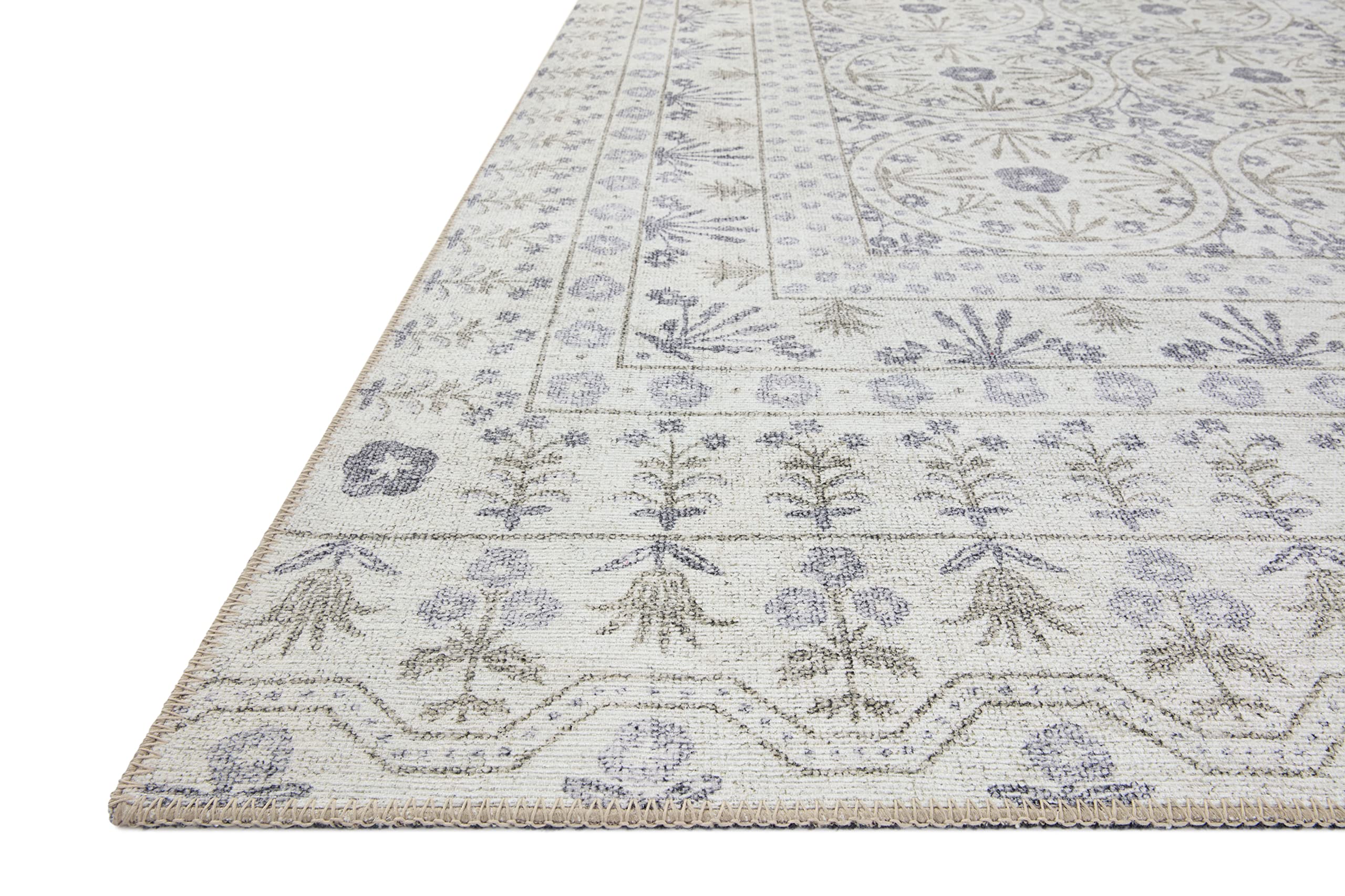 Loloi Rifle Paper Co. Maison Collection MAO-03 Rosette Ivory 8'4