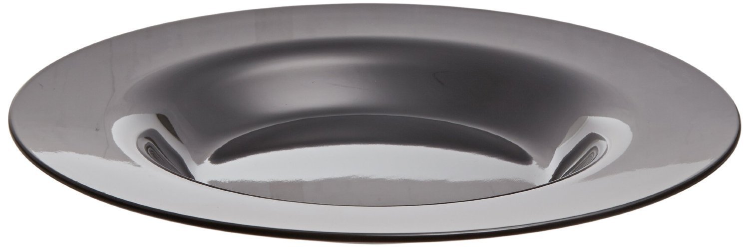 Carlisle 3303403 Sierrus 9.25-Inch Black Melamine Soup and Salad Bowls - Set of 24 - Durable Restaurant-Grade Dishware for Cafeterias, Catering, and Home Use