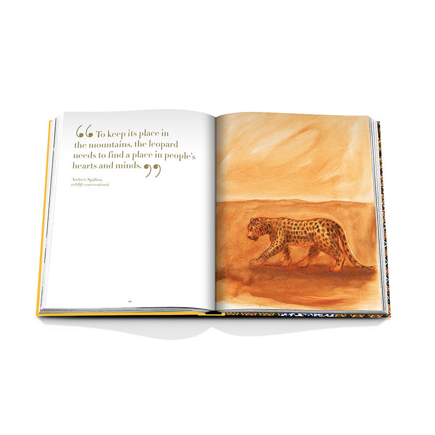 Assouline Arabian Leopard Coffee Table Book - Luxury Wildlife Photography & Conservation Stories - Perfect for Home Decor, Coffee Table Display, and Gift Giving