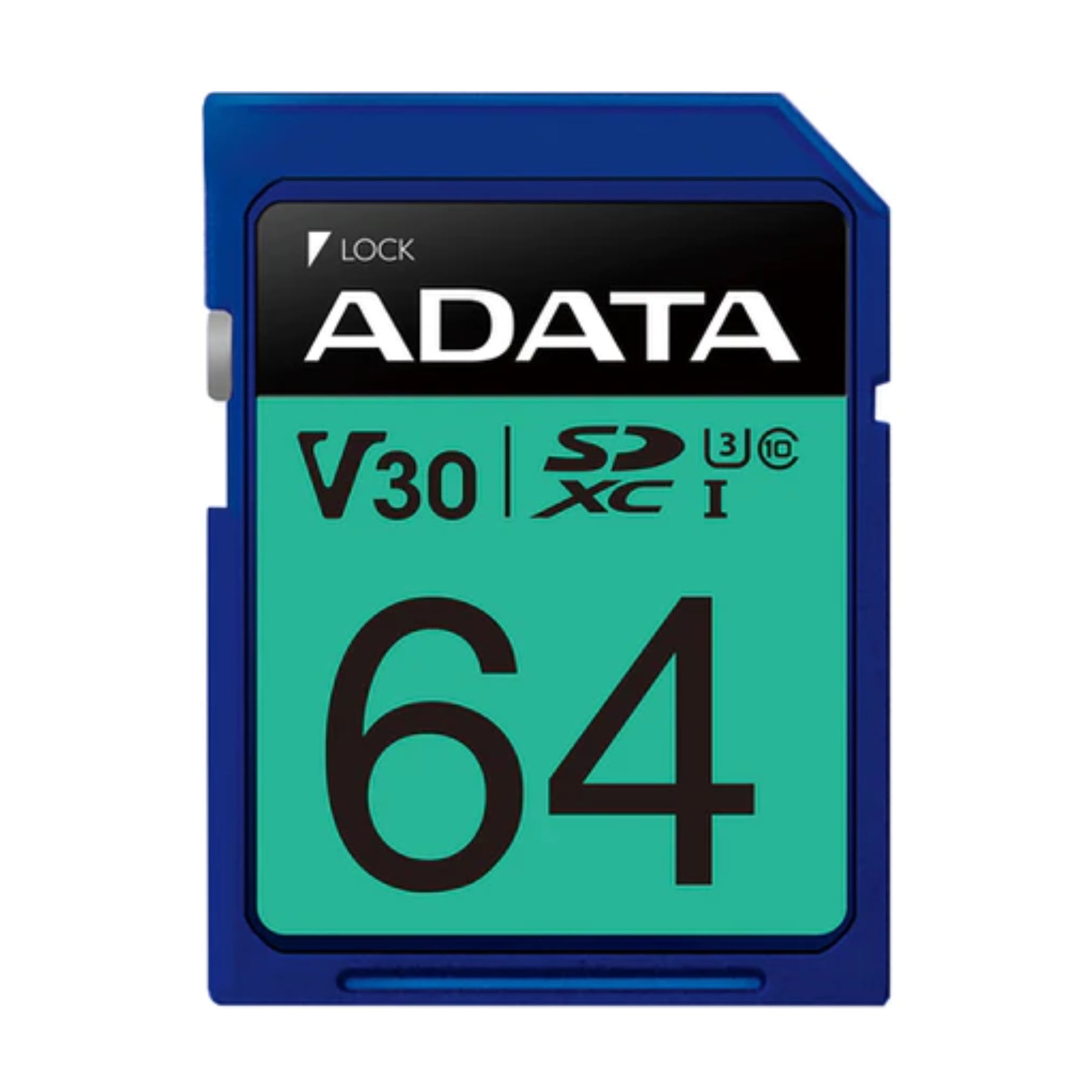 Adata Premier Pro Class 10 UHS-I V30 SDXC Memory Card 64GB 128GB 256GB - High Speed for DSLR Cameras, 4K Video Recording & Action Cameras