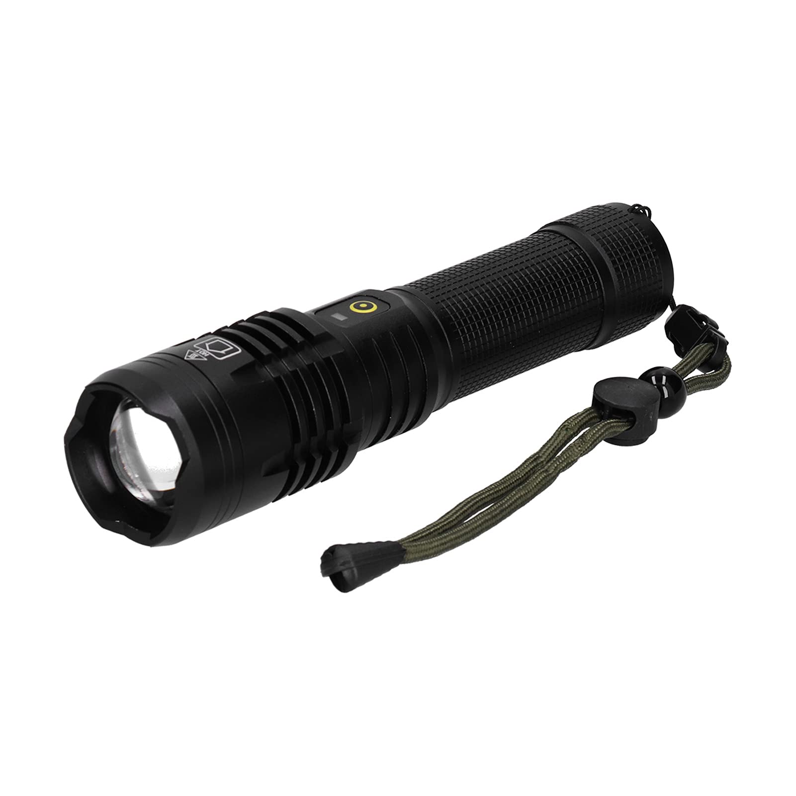 Telescopic Zoom Flashlight - High Power LED Flashlight for Hiking, Camping, Emergency & Outdoor Adventures - Perfect for Night Hiking, Power Outages & Survival Kits
