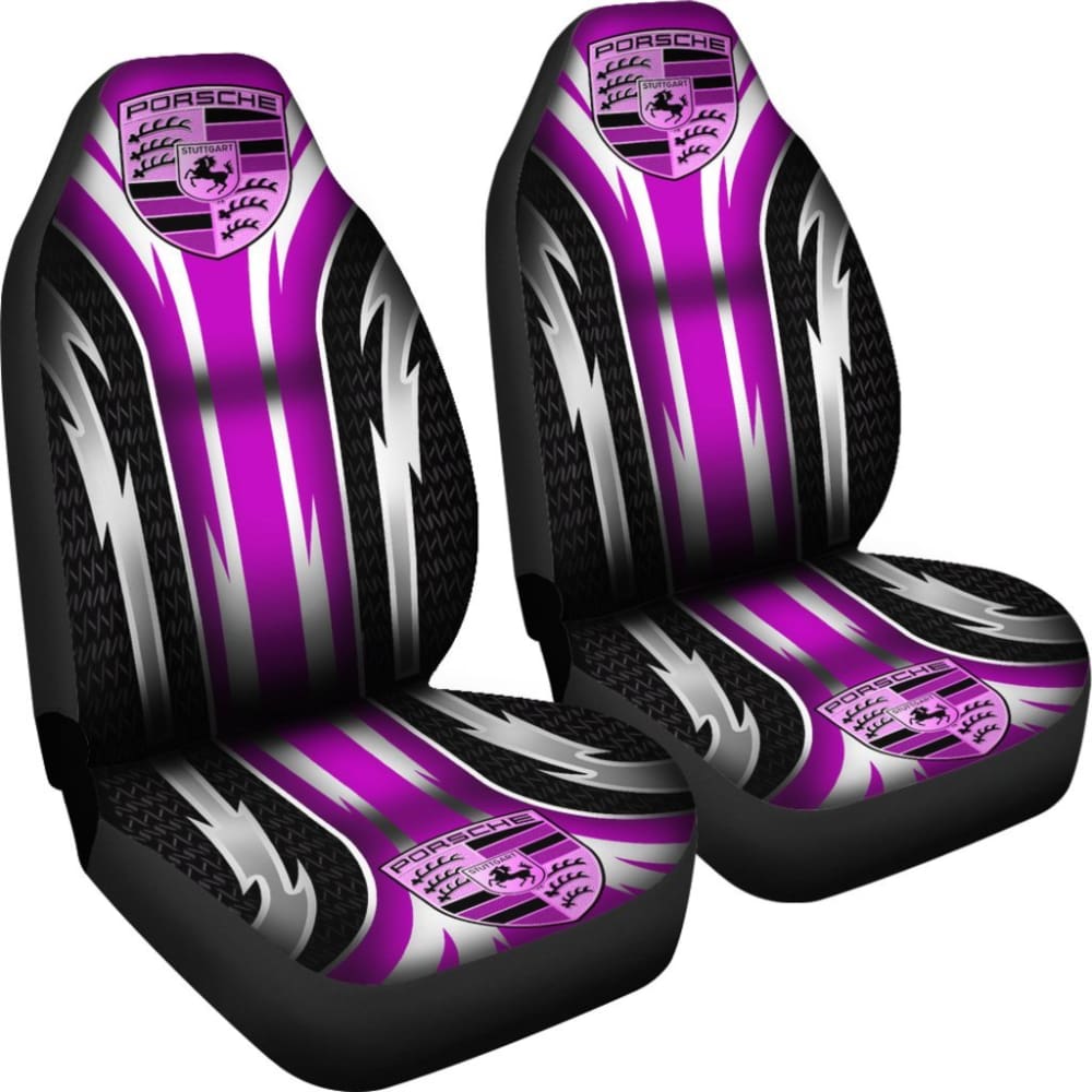 Premium 2-Piece Front Porsche Seat Covers in Pink (Part #144627) - Waterproof & Custom Fit for Porsche 911, Cayman, Boxster - Perfect for Car Enthusiasts & Daily Protection