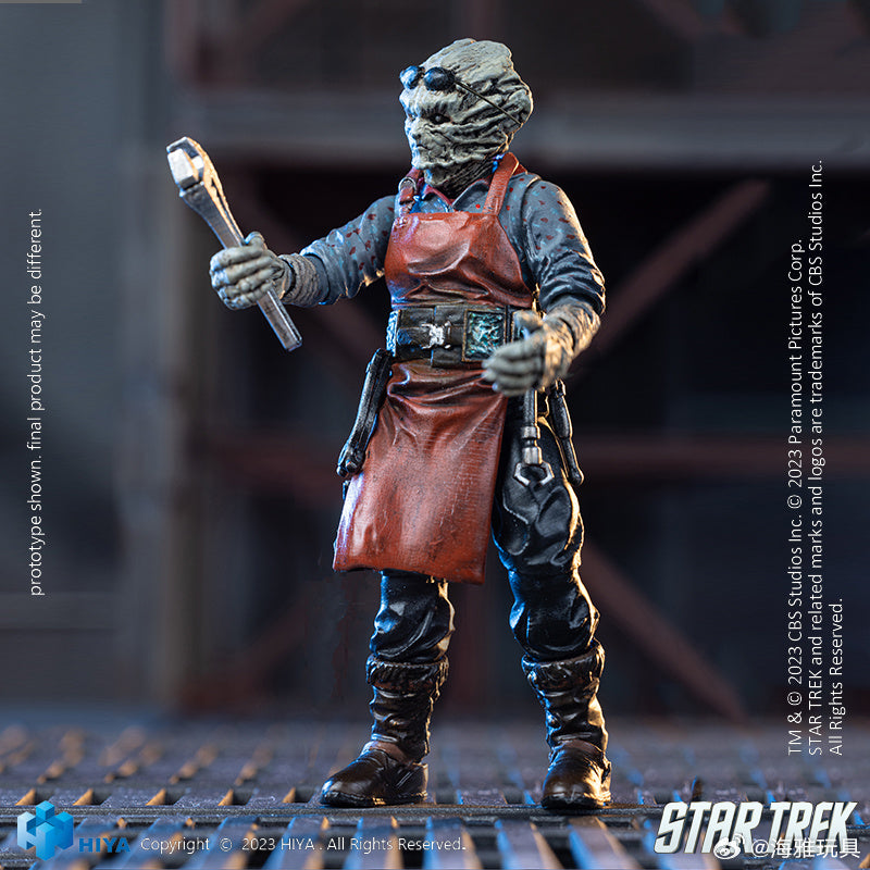 HIYA 1/18 Scale 3.15-inch Star Trek (2009) Keenser Action Figure - Collectible Mini Series for Display & Sci-Fi Fans
