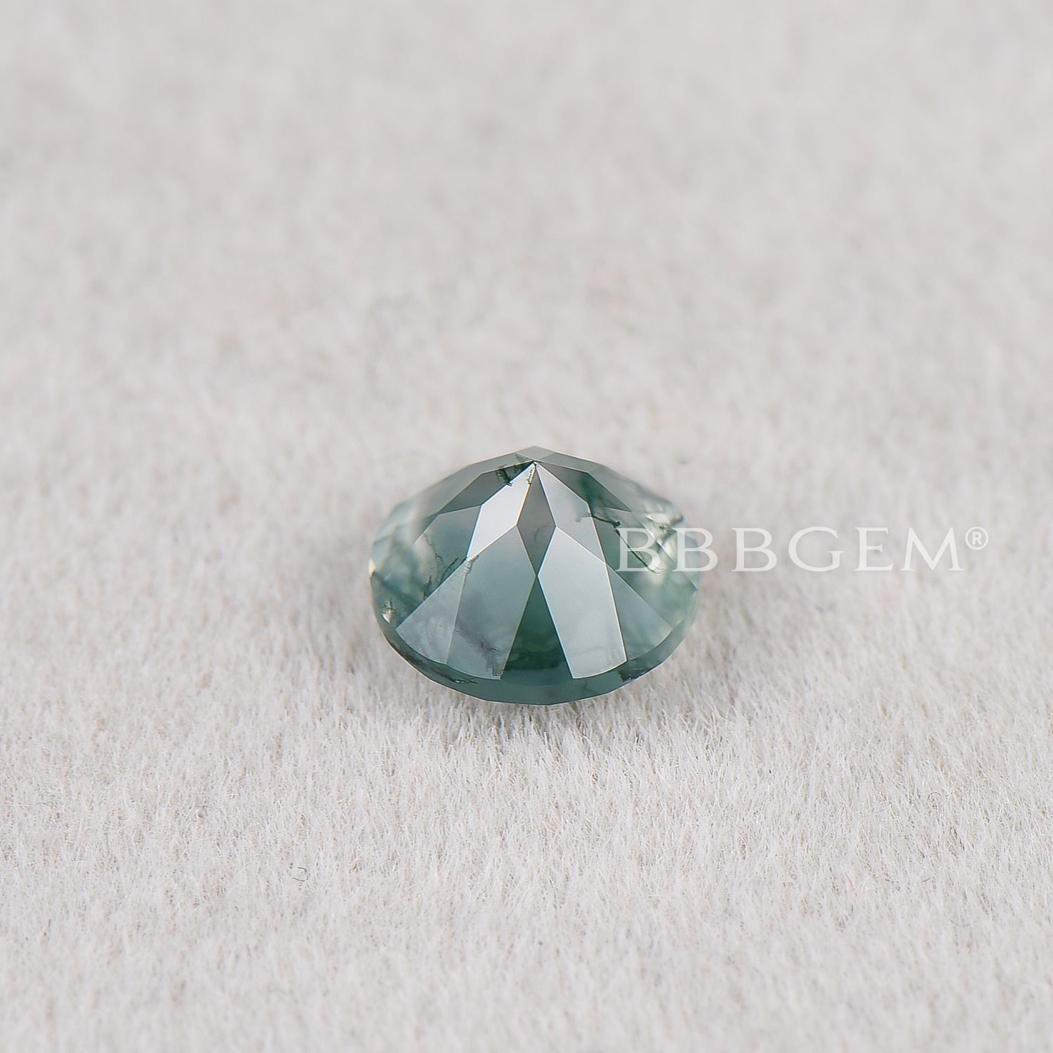 Premium Round Cut Natural Green Moss Agate Gemstone - Wholesale Bulk Lot for Jewelry Making, Healing Crystals & Spiritual Decor | High-Quality Earthy Stone for Necklaces, Rings & Home Decoration