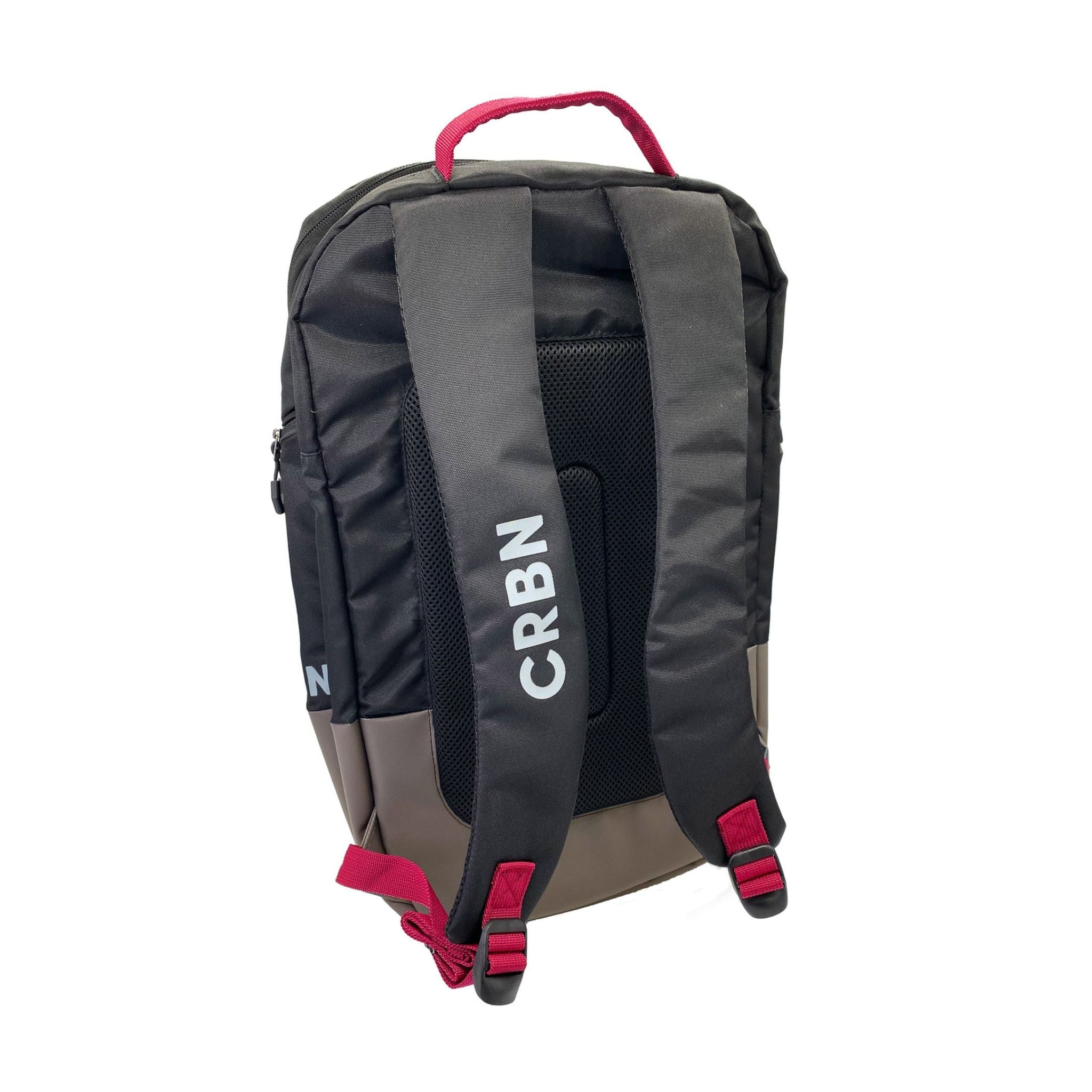 CRBN Pro Team Backpack - Durable Waterproof Laptop Backpack for Men & Women [Black & Grey] - Perfect for Work, Travel, Gym & Outdoor Adventures