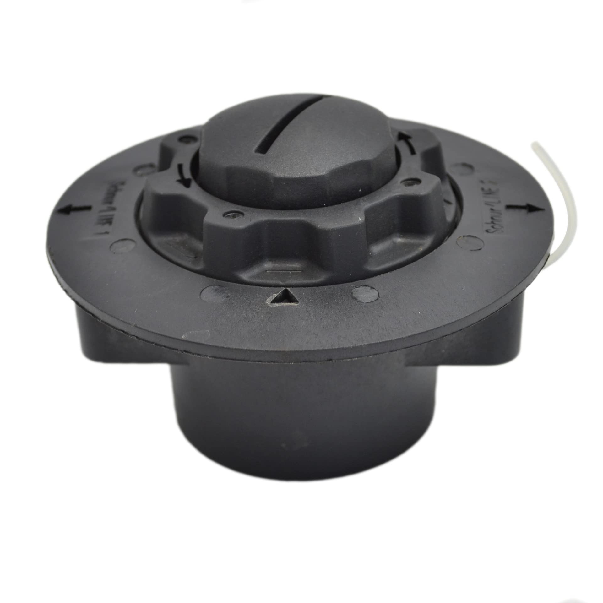 NOONE Rustproof Lawn Mower Trimmer Head Replacement - 10x10x10cm Gardening Tool for Home & Commercial Use - Perfect for Lawn Care, Landscaping & Yard Maintenance