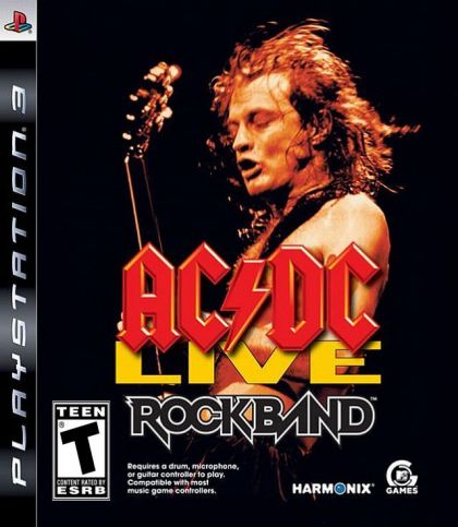 AC/DC Live Rock Band Track Pack (Complete in Box) for PlayStation 3 - Play Classic Hits & Rock Out with Friends at Parties