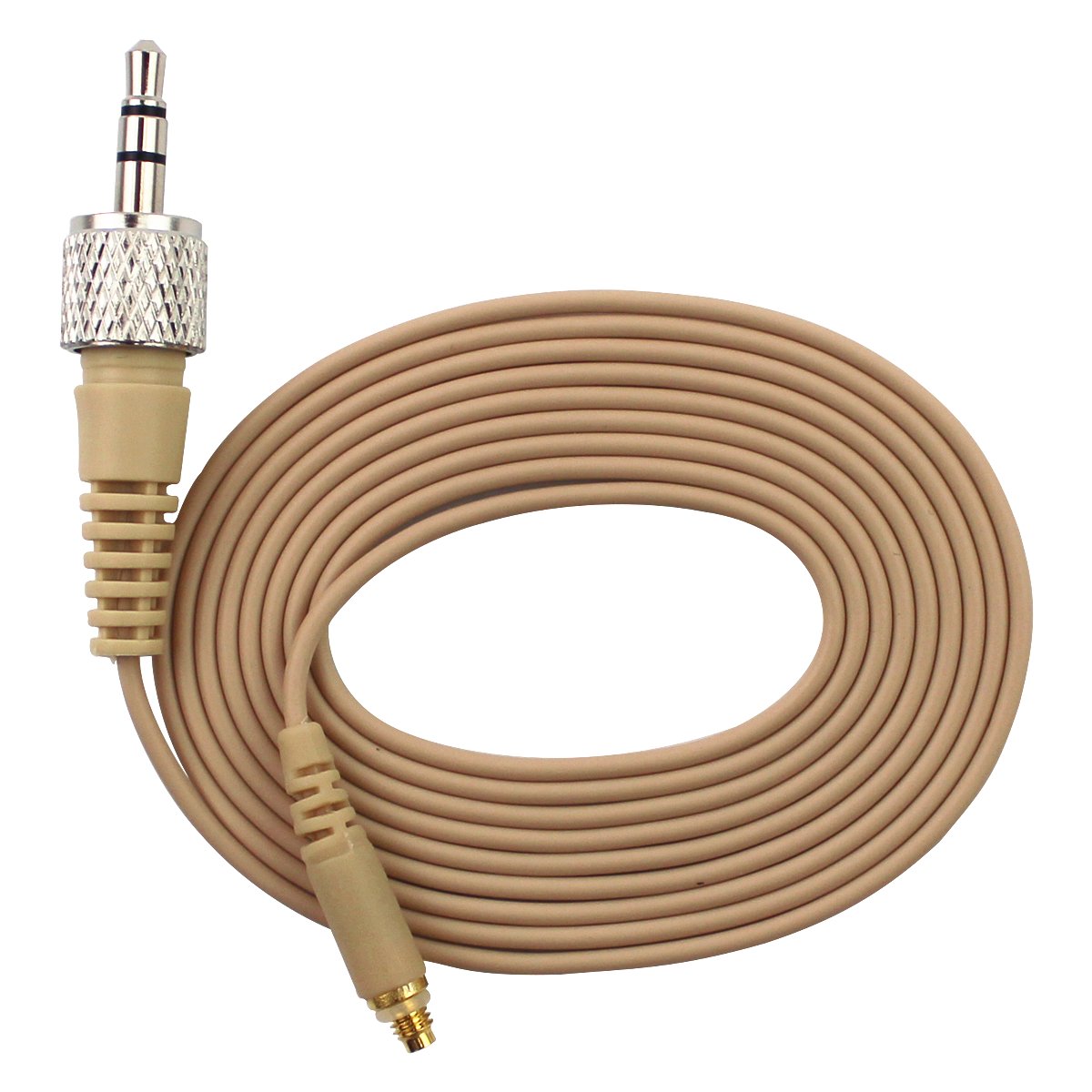 JK Professional Headset Microphone MIC-J 071S - Omnidirectional Mic for Sennheiser Wireless Systems - Ultra Lightweight & Compact Design - Ideal for Live Performances, Broadcasting, and Public Speaking
