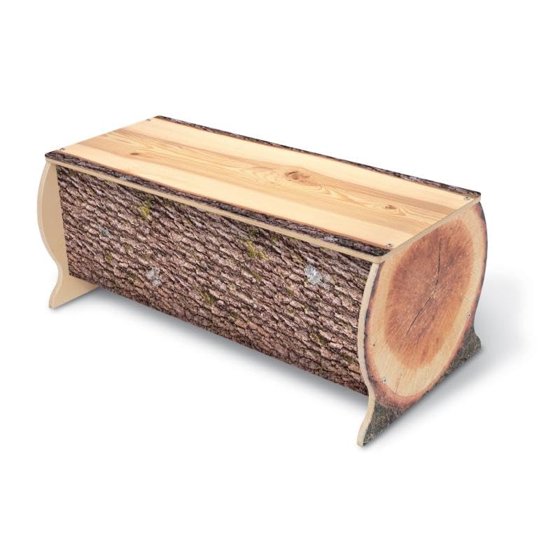 Whitney Brothers WB0899 Natural Live Edge Wood Bench - 14