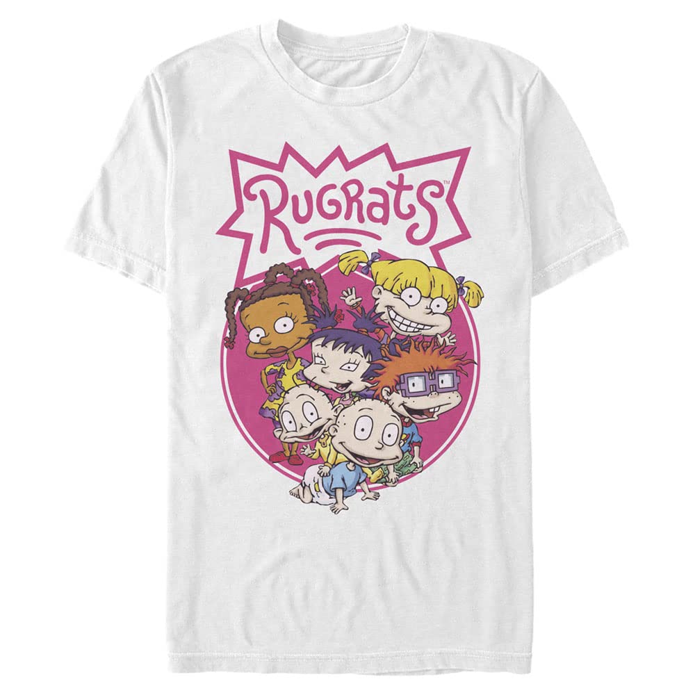 Nickelodeon Rugrats Big & Tall Men's Graphic T-Shirt - Cartoon Character Tee for Casual Wear & Fan Gifts