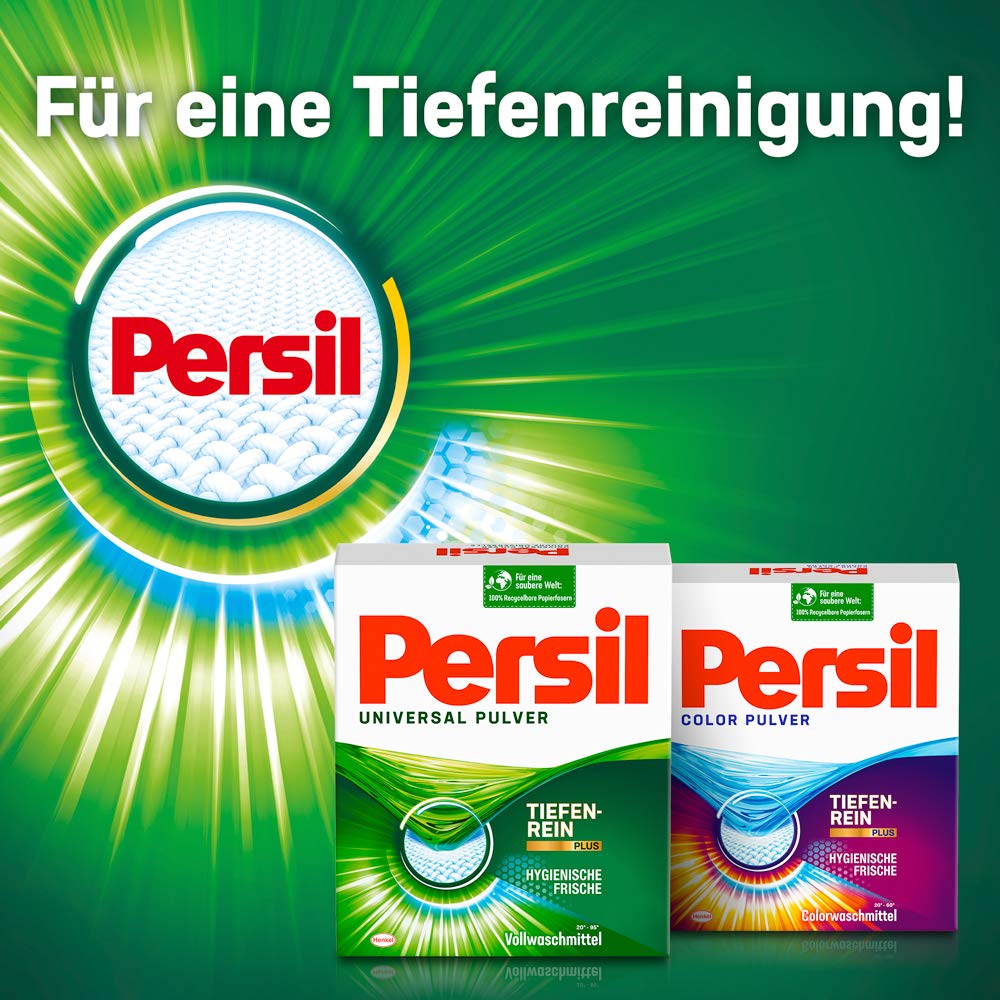 Persil Laundry Detergent Mega Pack - 50 Loads (3.25 kg) | Powerful Stain Removal for All Fabrics | Ideal for Families & Heavy Laundry Use