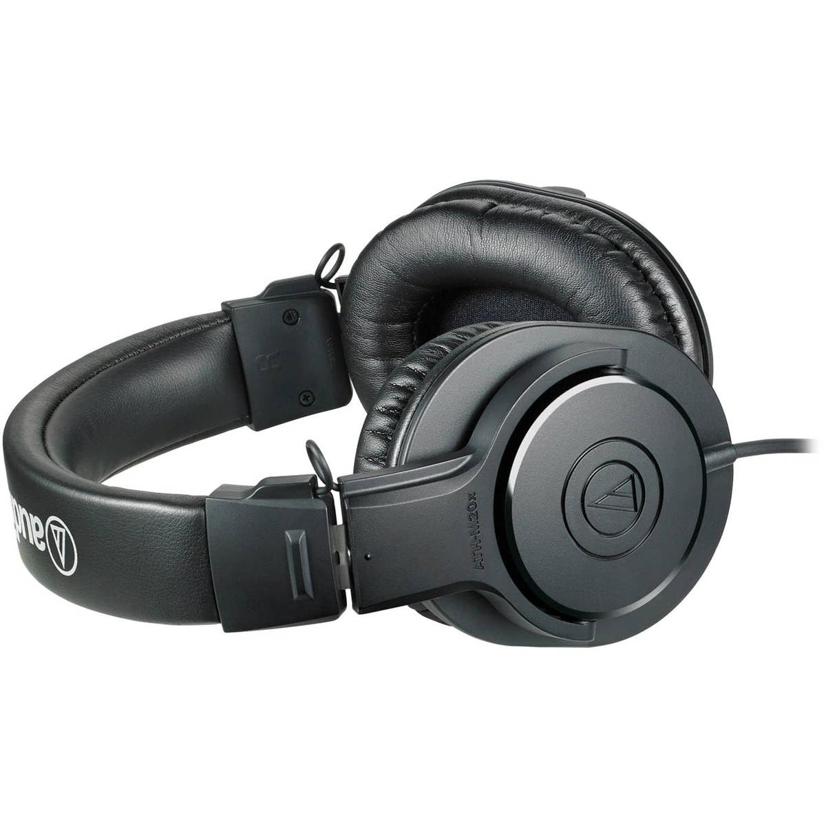 Audio-Technica ATH-M20x Professional Studio Monitor Headphones 5-Pack - 96dB Sensitivity, 15-20kHz Frequency Response, Black - Includes Microfiber Cloth - Perfect for Recording Studios, Podcasting & Music Production