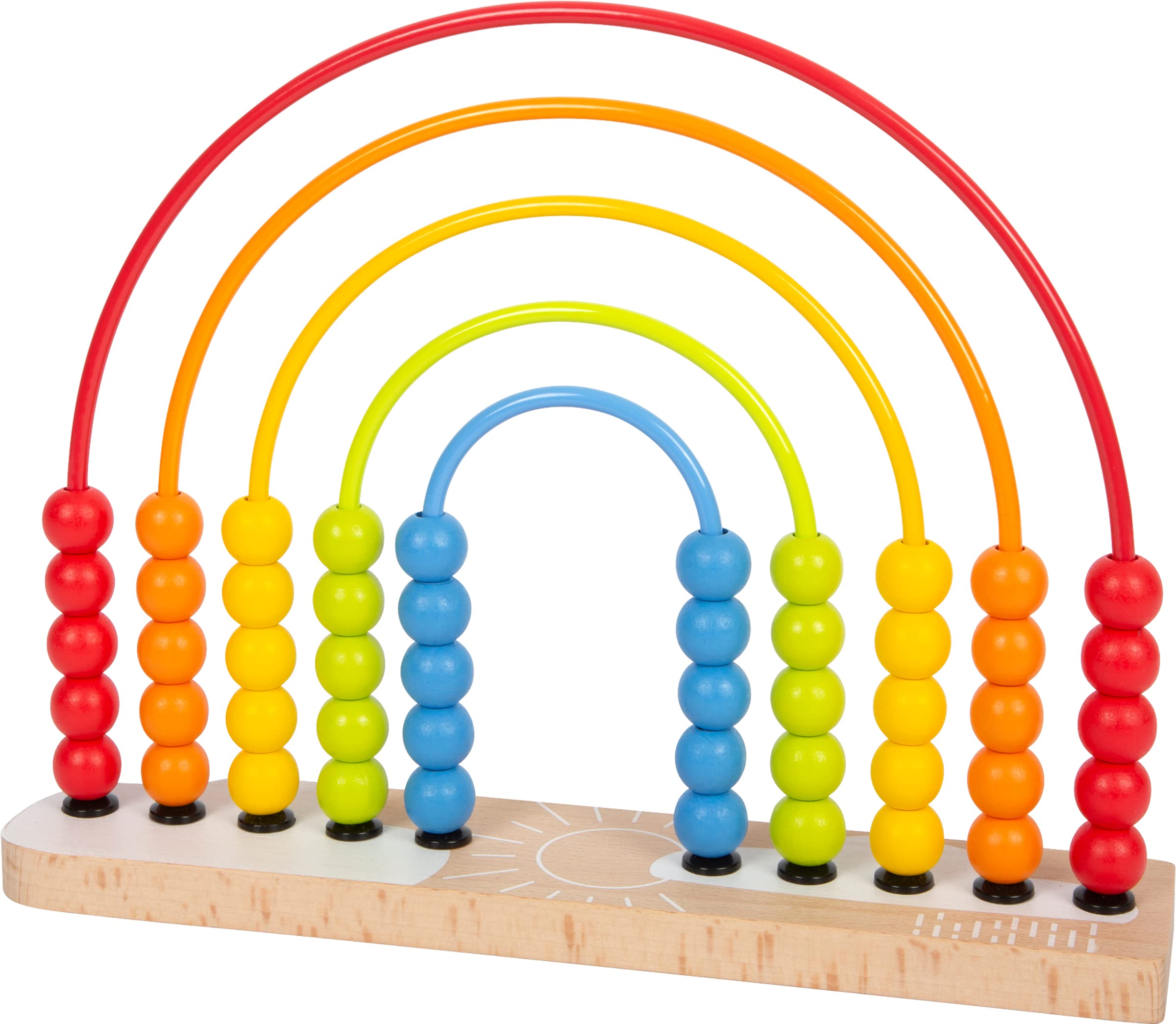Small Foot Wooden Toys for Kids - Multicolor Educational Building Blocks (11965) - Perfect for Preschool Learning & Creative Play at Home