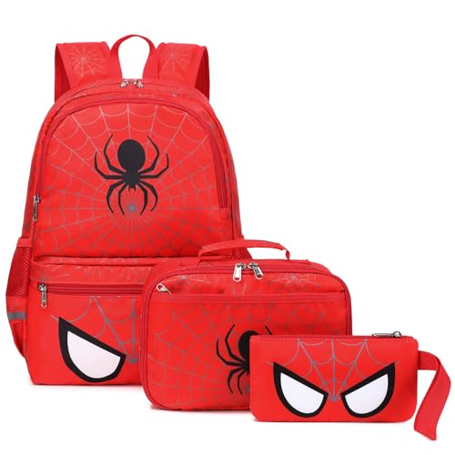 Spider Red 3pcs