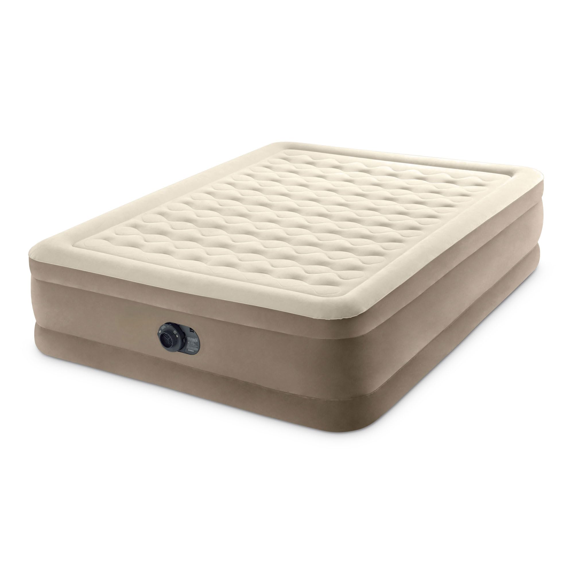 Intex Dura-Beam Deluxe Ultra Plush Queen Air Mattress - 18