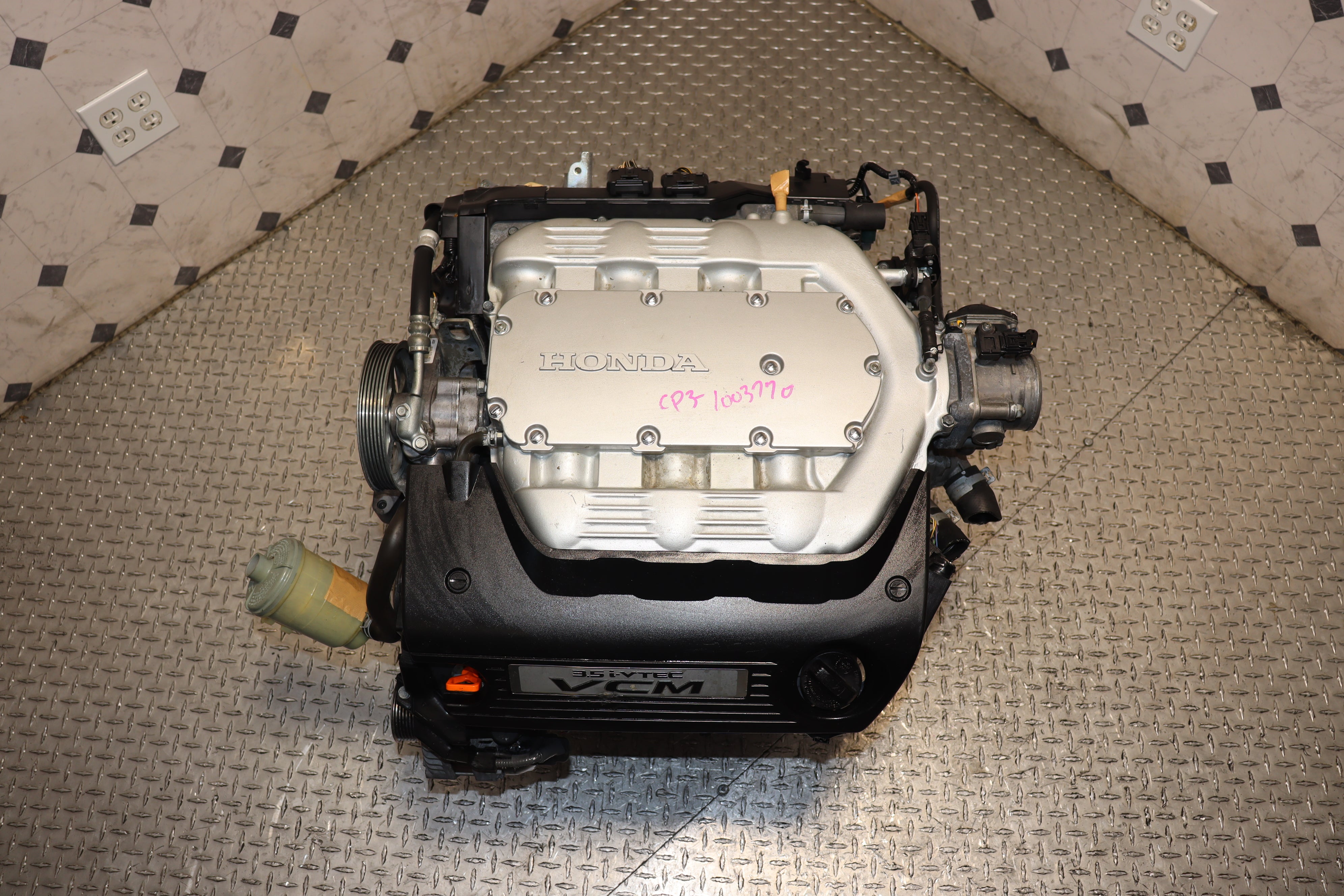 JDM J35A 3.5L VCM i-VTEC Engine for 2008-2012 Honda Accord, 2008-2012 Odyssey & 2009-2014 Pilot - High Performance Replacement Motor for Smooth Driving & Long Commutes