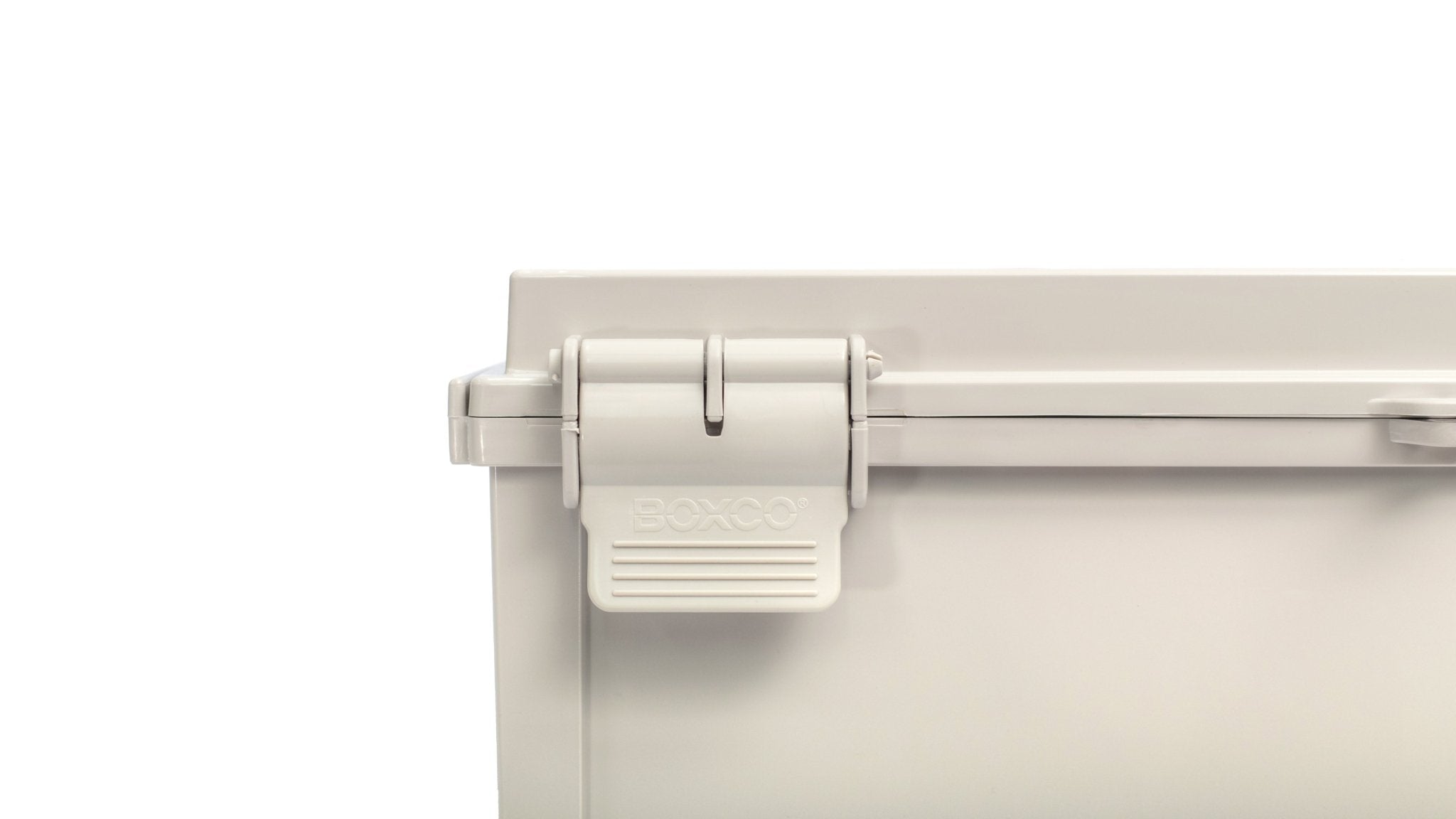 Boxco Q Series 11.81 x 11.81 x 6.30 Inches (300 x 300 x 160mm) Waterproof Plastic Enclosure - IP67 & IK08 Rated ABS Grey Hinged Cover with Mounting Plate - Perfect for Outdoor Electronics, Industrial Equipment & Electrical Control Boxes