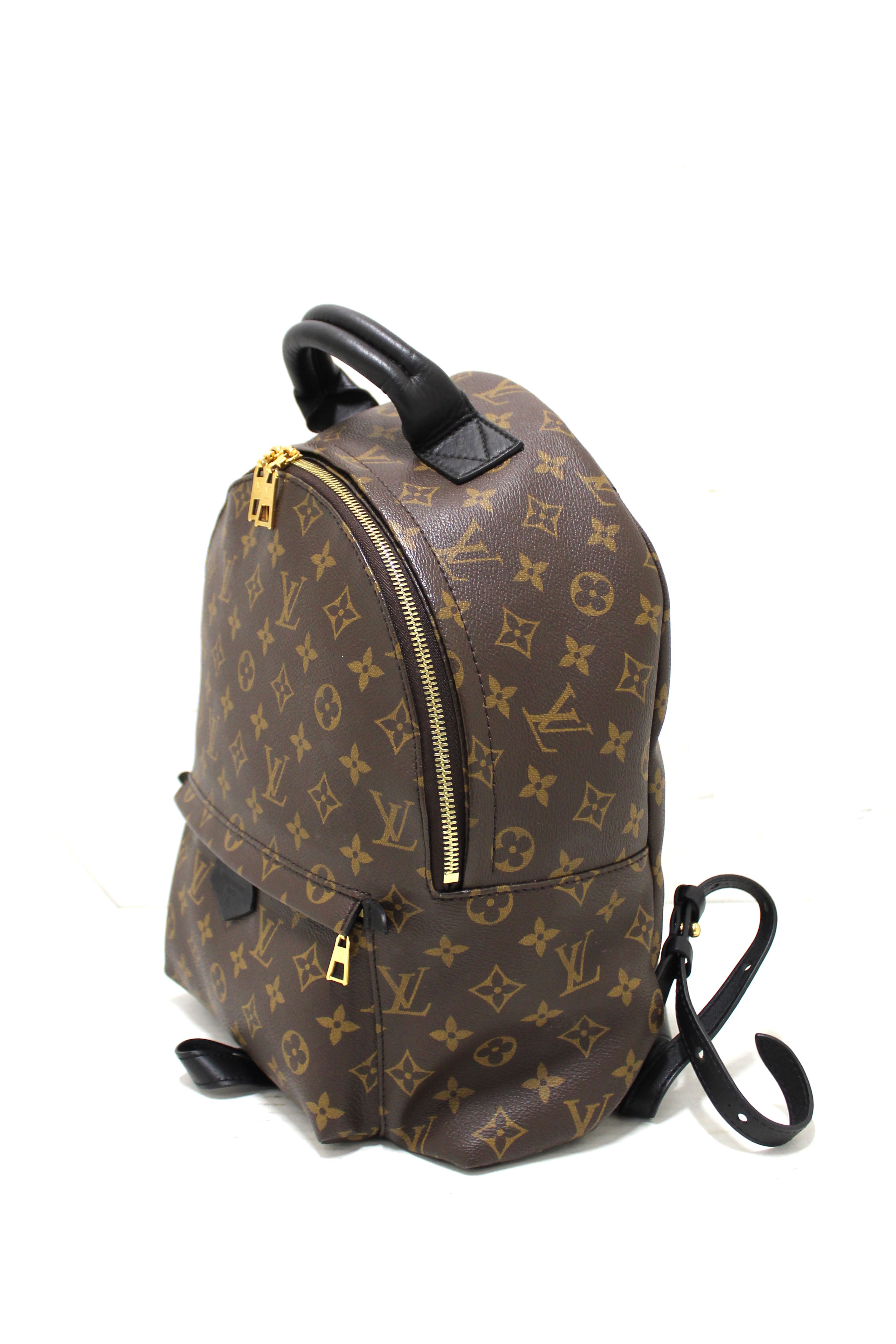 Authentic Louis Vuitton Monogram Palm Springs MM Backpack - Luxury Designer Travel Backpack for Women & Men, Perfect for Work, School & Weekend Getaways