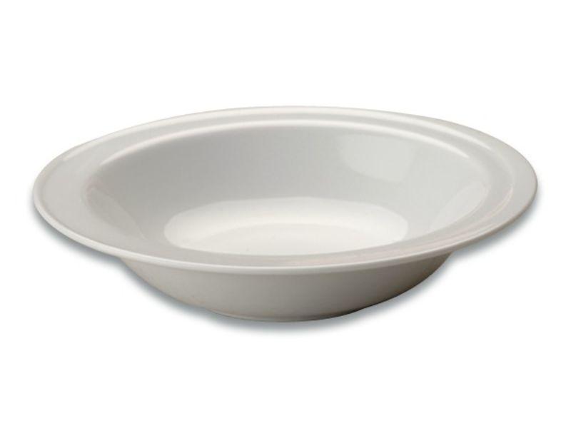 BergHOFF Essentials 6.25 Inch Porcelain Breakfast Bowl Set - Durable Hotel & Restaurant Quality Dishware for Cereal, Soup, Salad - Perfect for Home, Cafe, and Commercial Use