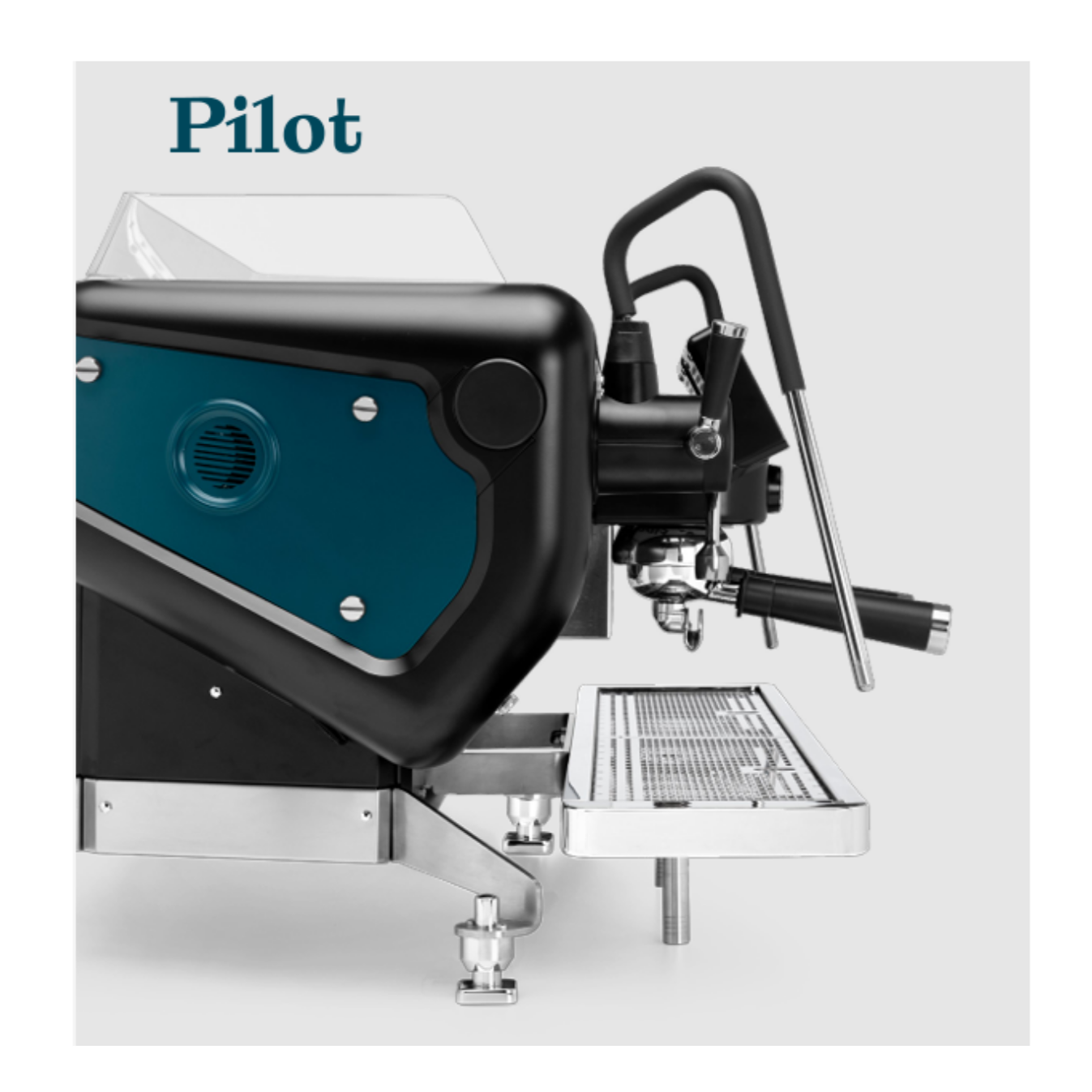 Barista Attitude Pilot 3 Group Commercial Espresso Machine - Deep Black/Deep Black - Perfect for Coffee Shops, Restaurants & Office Break Rooms