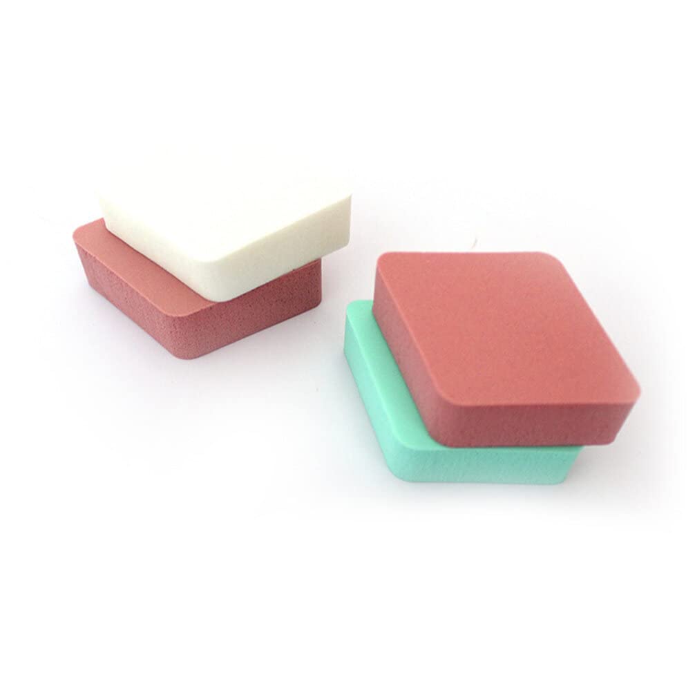 FRCOLOR 8-Piece Makeup Sponge Set - Soft Cosmetic Blending Sponges for Foundation, Powder & Concealer | Professional Beauty Sponges for Flawless Makeup Application | Perfect for Daily Use, Travel & Professional Makeup Artists