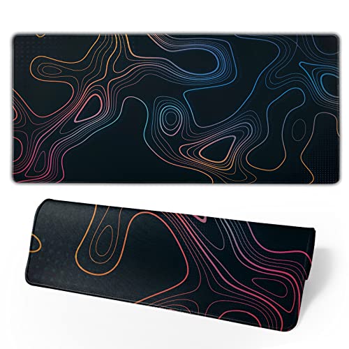 Black Topographic 3