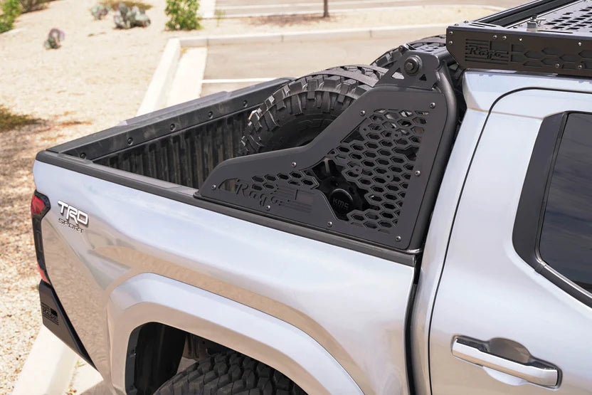 2024+ Toyota Tacoma Chase Rack by Rago Fabrication - Heavy Duty Off-Road Truck Bed Rack for Overlanding & Adventure Gear Storage