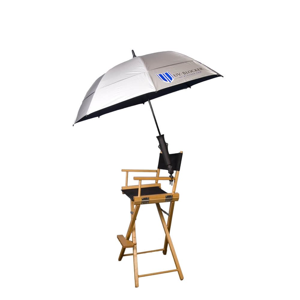 Portable Sun Umbrella Chair Holder Kit - Adjustable Beach Chair Accessory for Outdoor Relaxation, Picnics & Poolside Lounging
