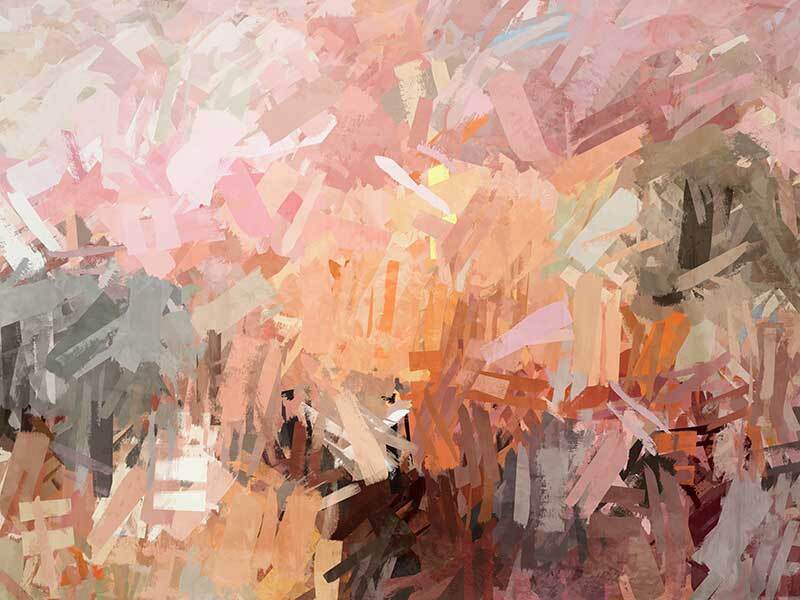 Expressive Pink Canvas Art Print - Modern Wall Decor for Living Room, Bedroom & Office - Perfect Gift for Home & Office Decor