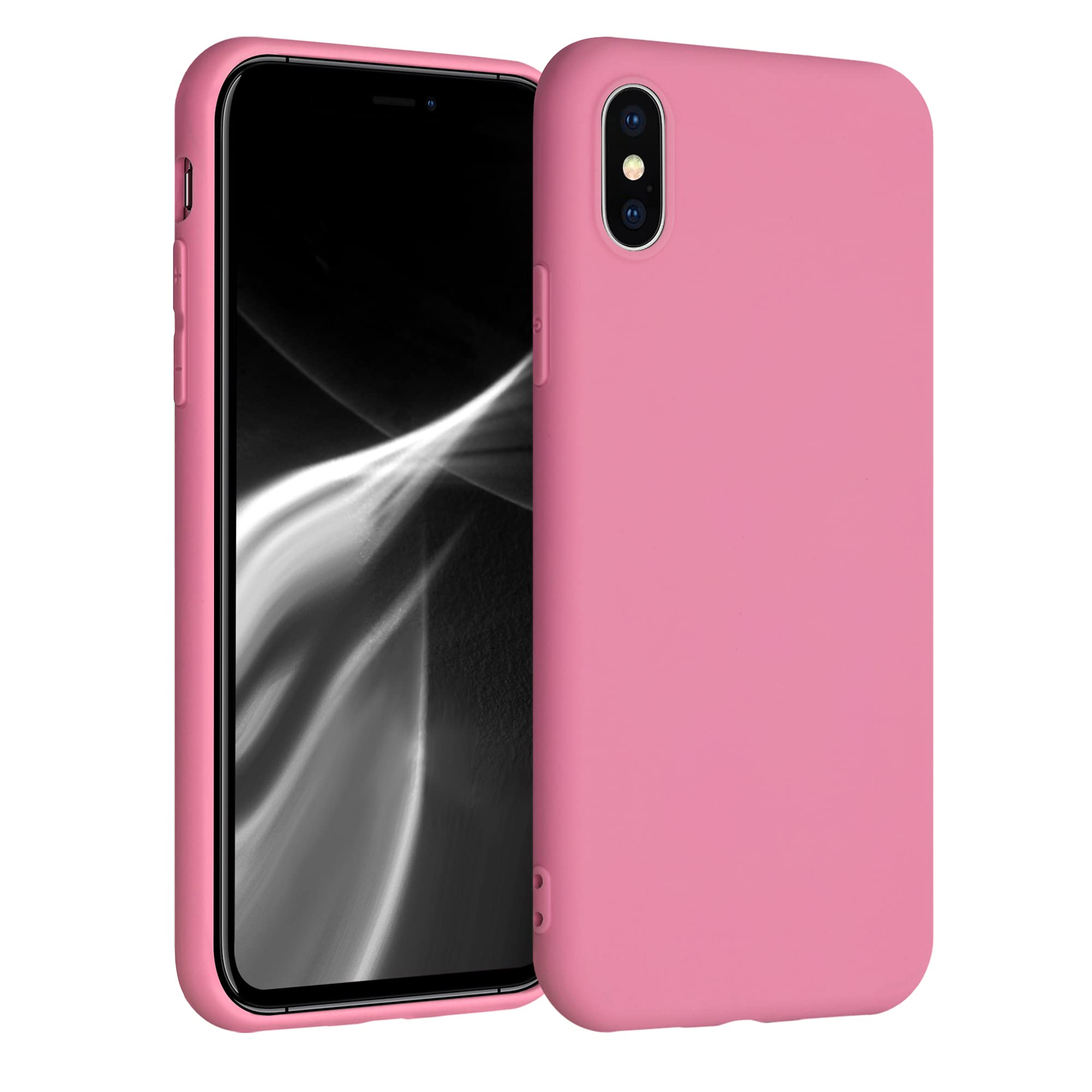 **kwmobile Soft Slim Flexible TPU Case for Apple iPhone X - Protective Candy Color Phone Cover - Perfect for Everyday Use, Work & Travel**