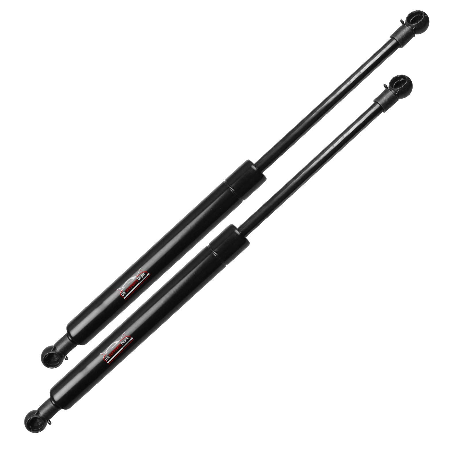 Ford Mustang 05-18 Hood Lift Supports (2-Pack) - Black Aftermarket Replacement Shocks & Struts | Perfect for Easy Hood Access & Maintenance