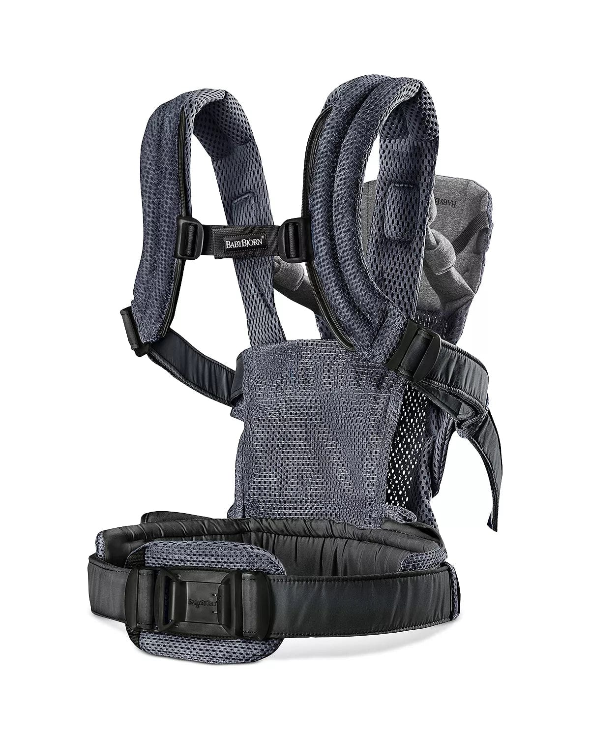 Baby Bjorn Baby Carrier Harmony 3D Mesh - Ergonomic Infant Carrier for Newborns to Toddlers - Breathable Mesh for Comfort - Perfect for Travel, Hiking & Everyday Use
