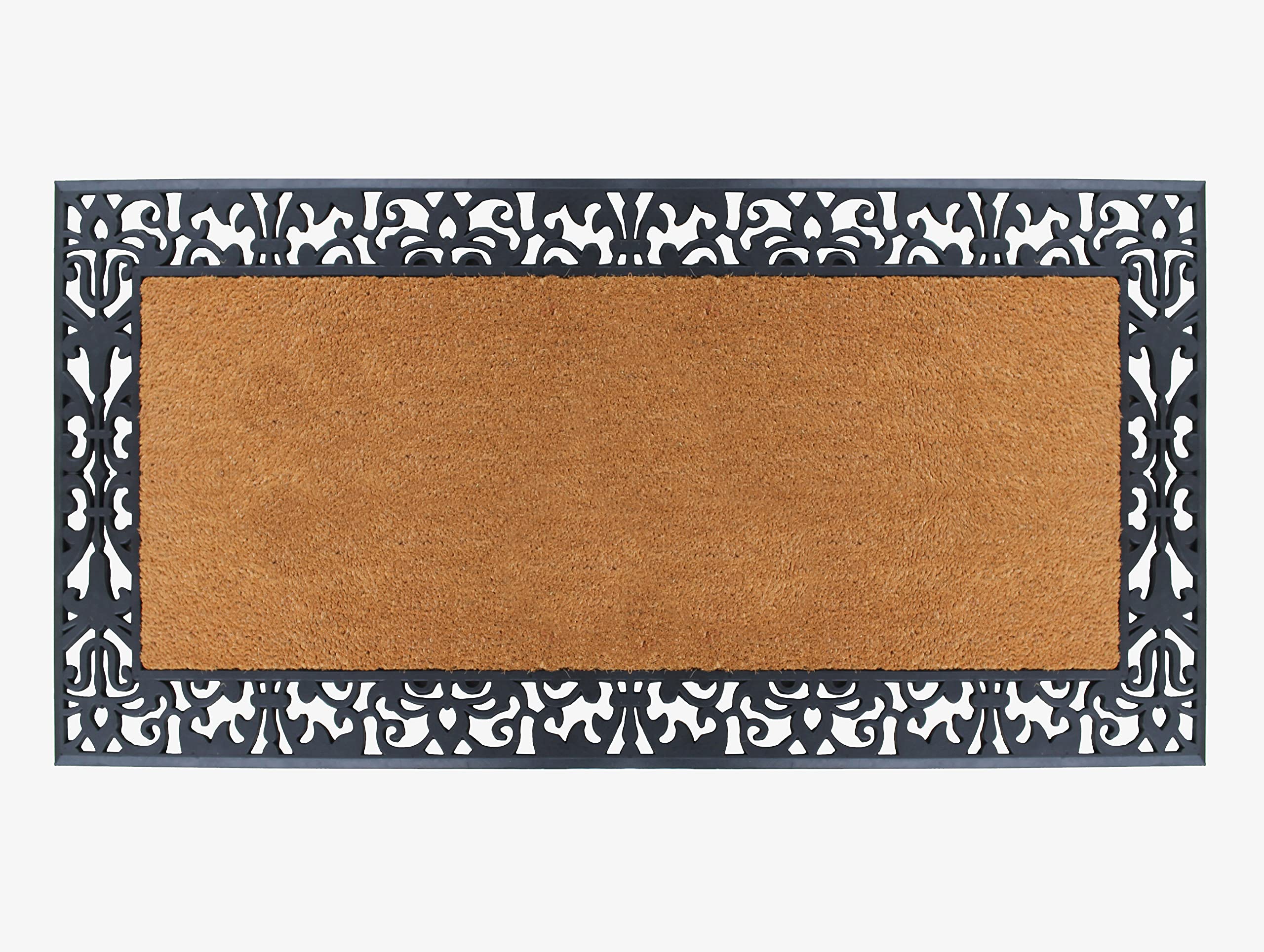 Premium 30” x 60” Non-Slip Entrance Door Mat - Heavy Duty Rubber Backed Indoor/Outdoor Welcome Rug for High Traffic Areas - Perfect for Front Doors, Garages, and Mudrooms